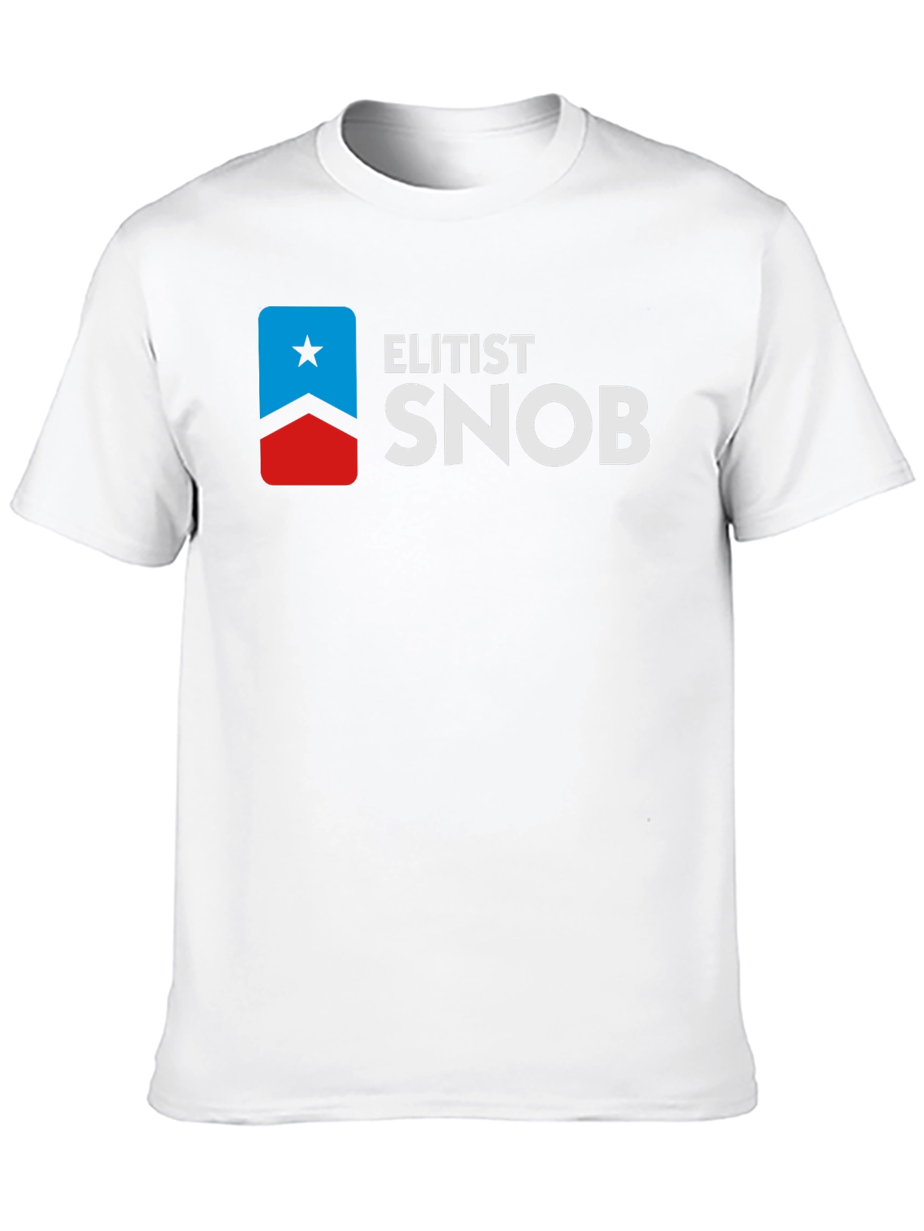 Black Elitist Snob Graphic Tee - Black view 10