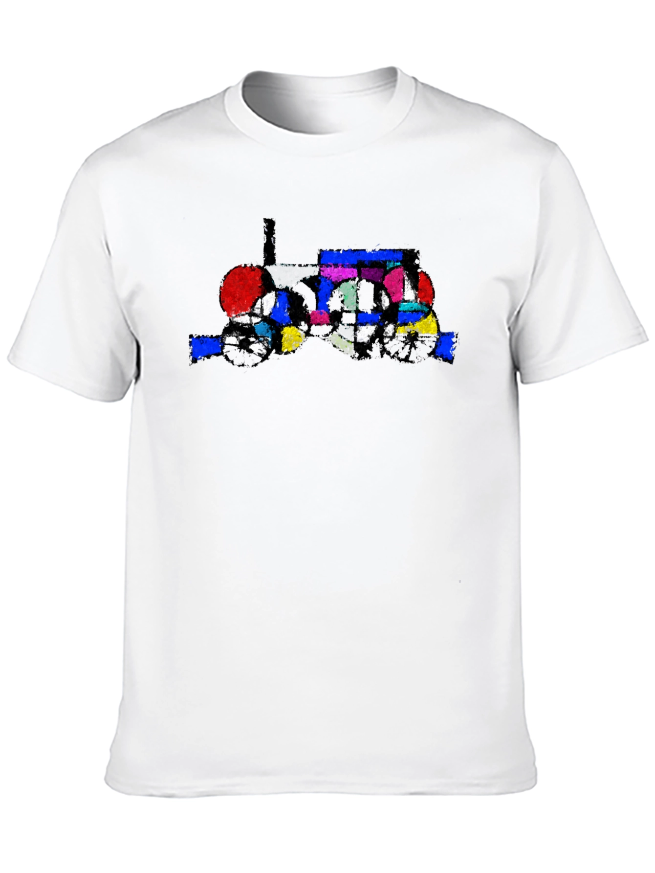 Colorful Tractor Graphic Tee - 10