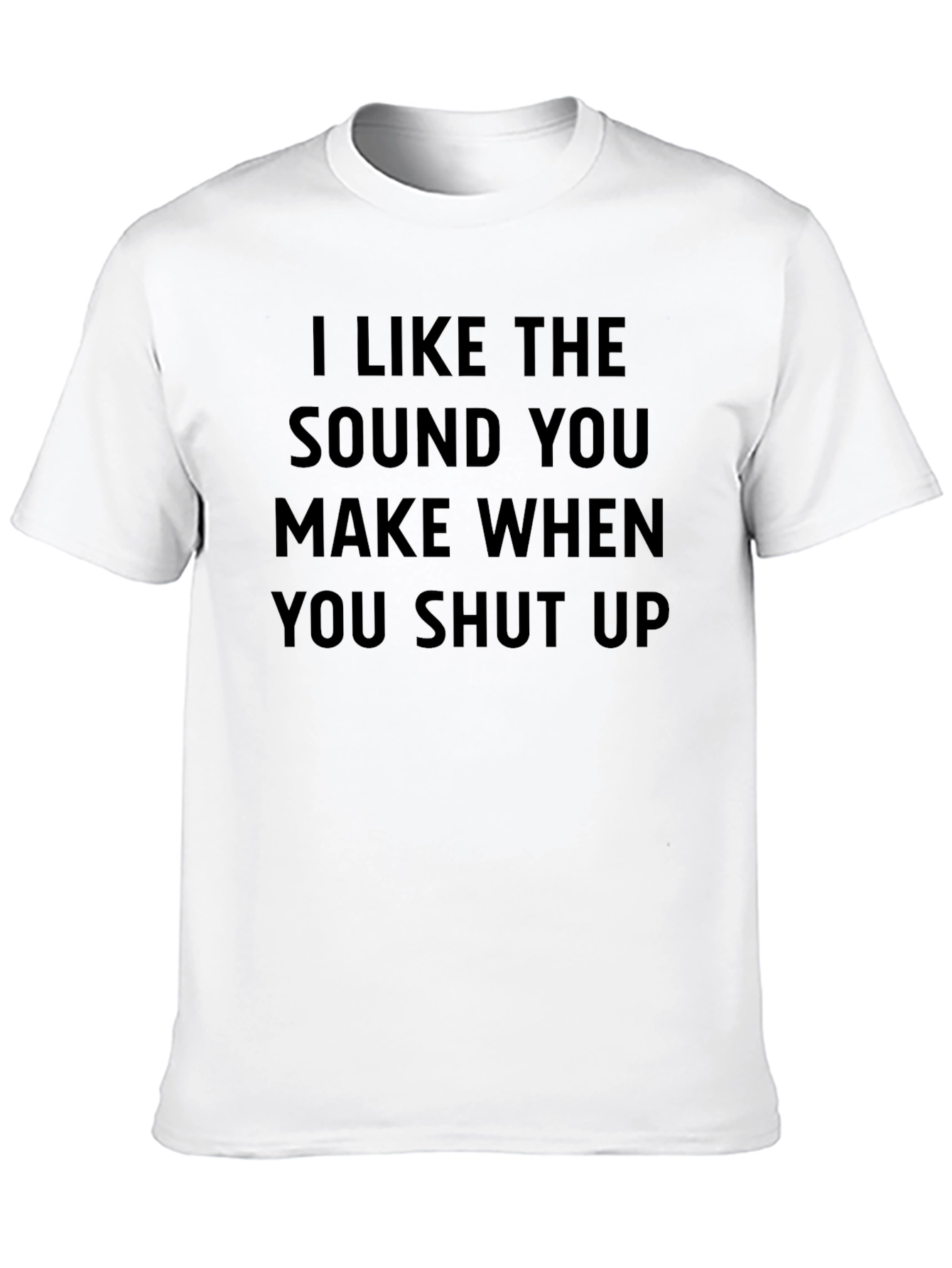 Black I Like The Sound T-Shirt view 10