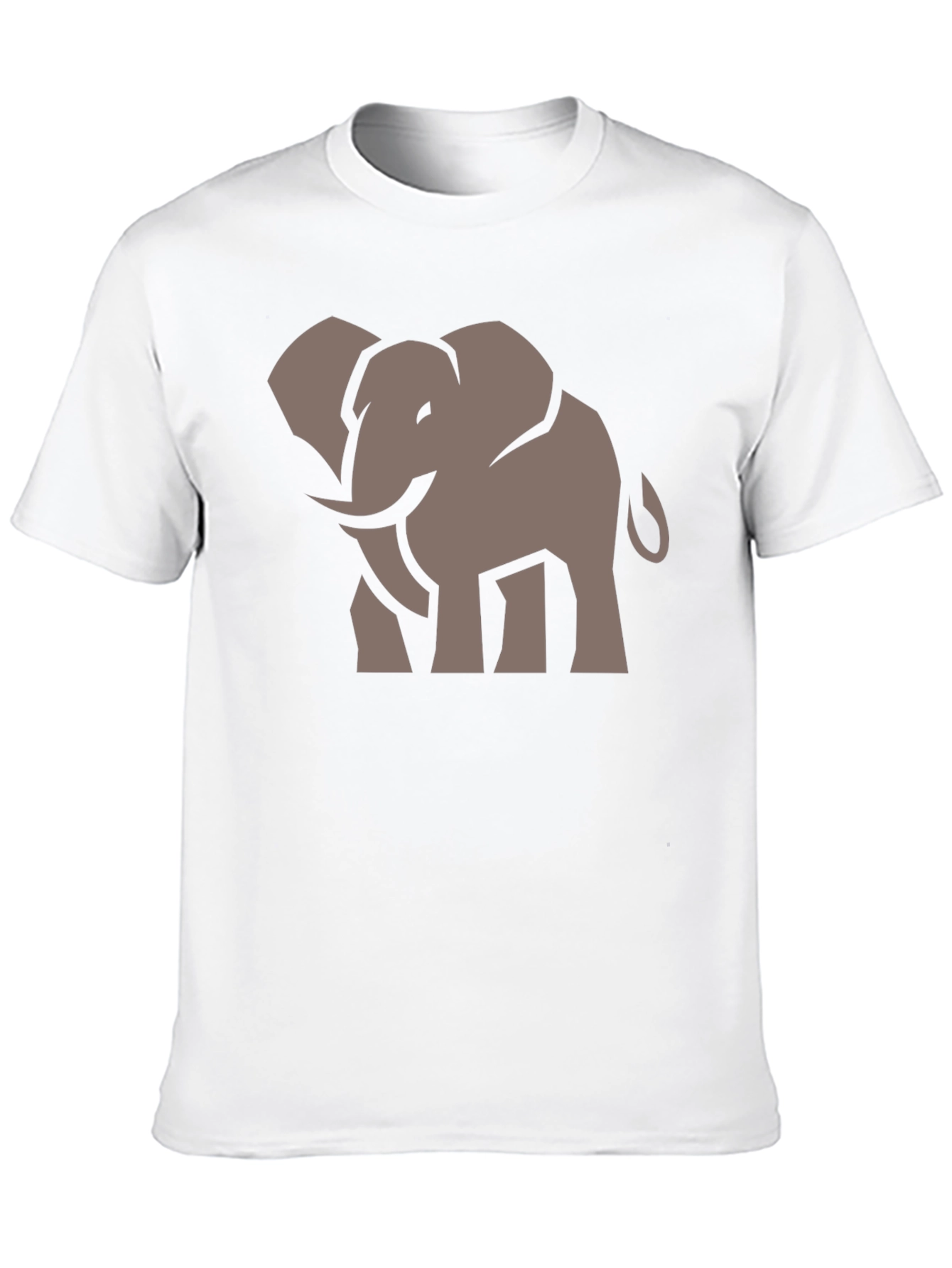 Black Elephant Graphic Tee - Stylish Men's Black T-Shirt view 10