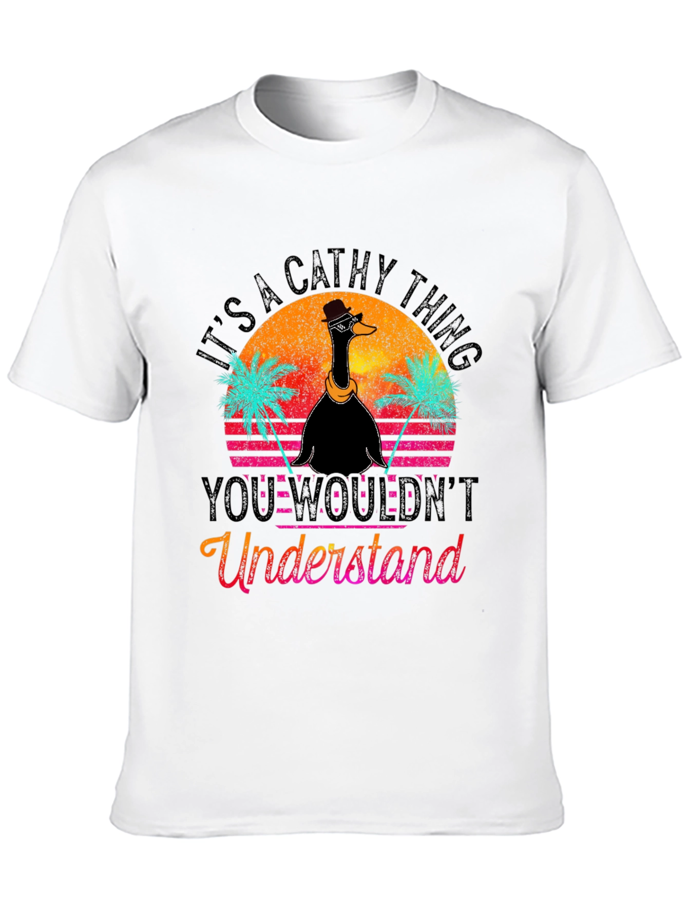 Black It's A Cathy Thing T-Shirt view 10