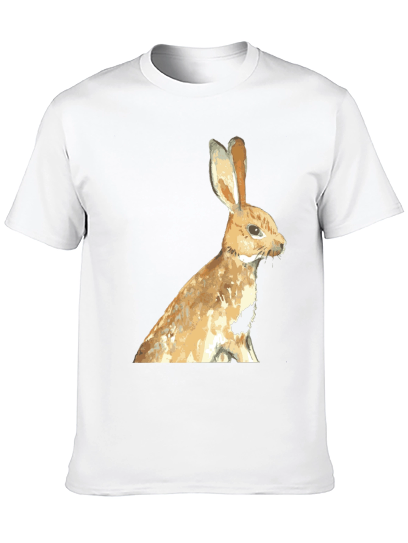 Black Rabbit Graphic Black T-Shirt view 10