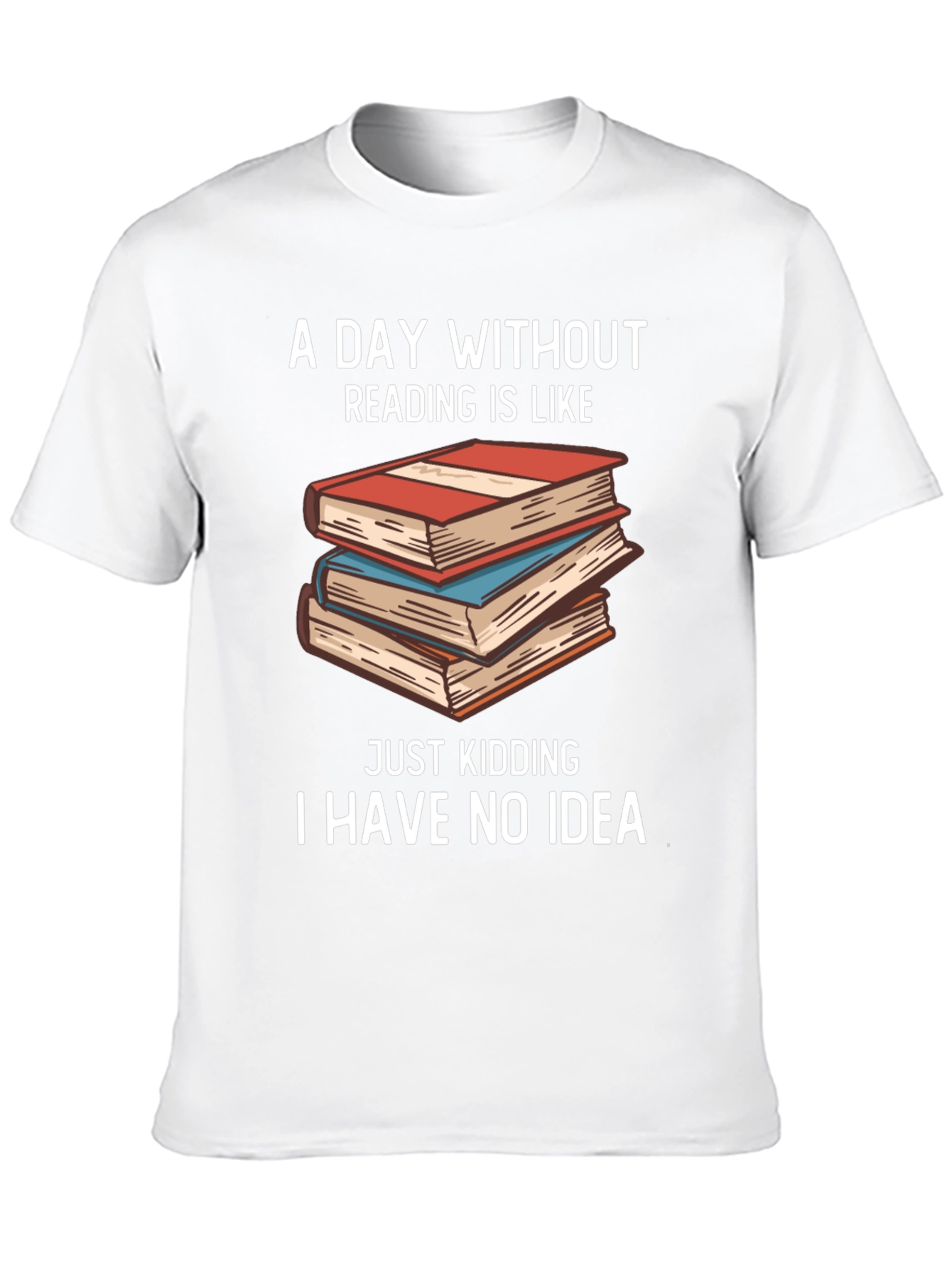 Black Funny Reading T-Shirt for Book Lovers view 10
