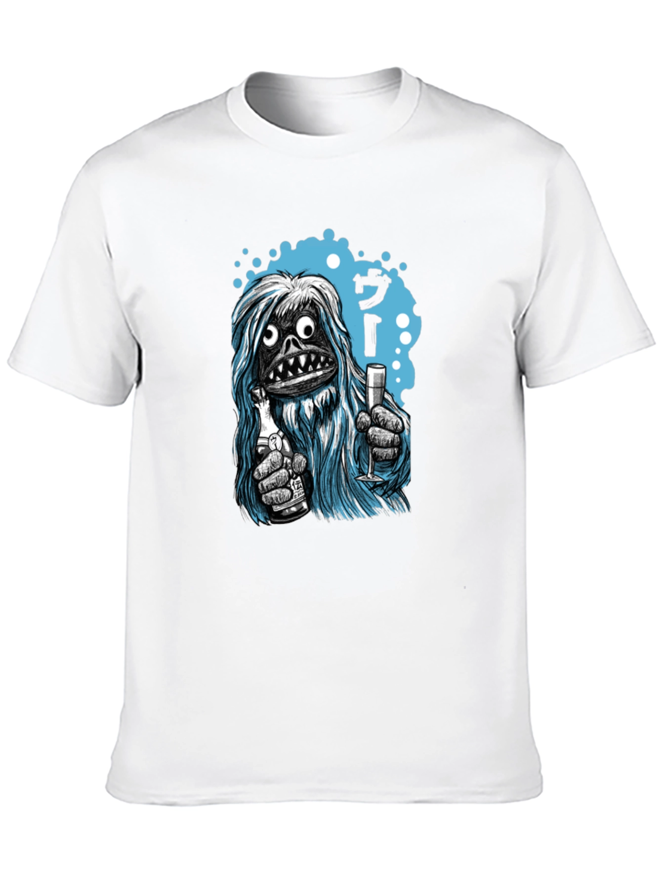 Black Yeti Party T-Shirt - Celebrate in Style! view 10