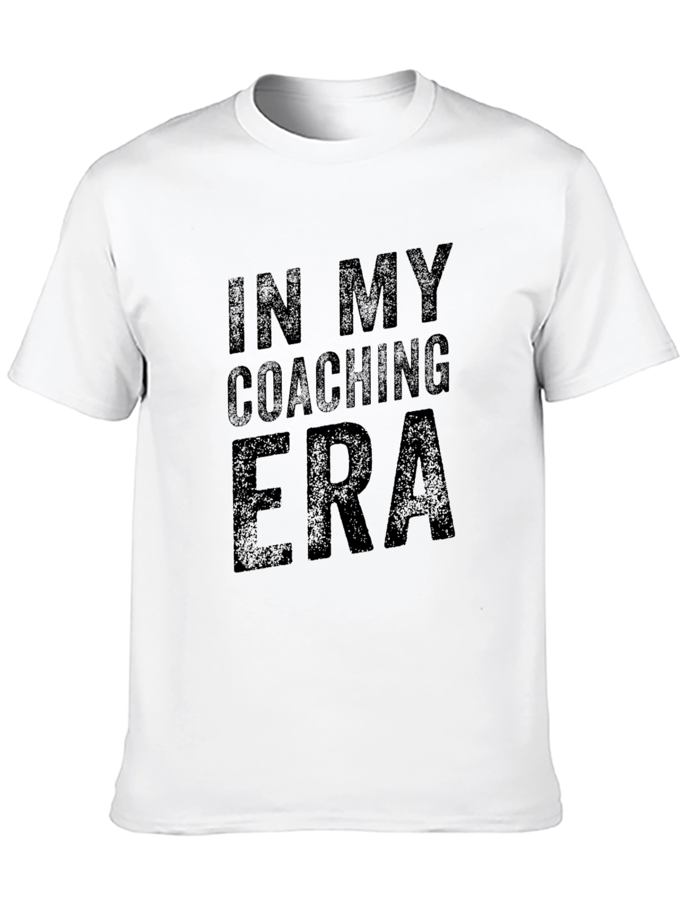 Black In My Coaching Era Black T-Shirt view 10