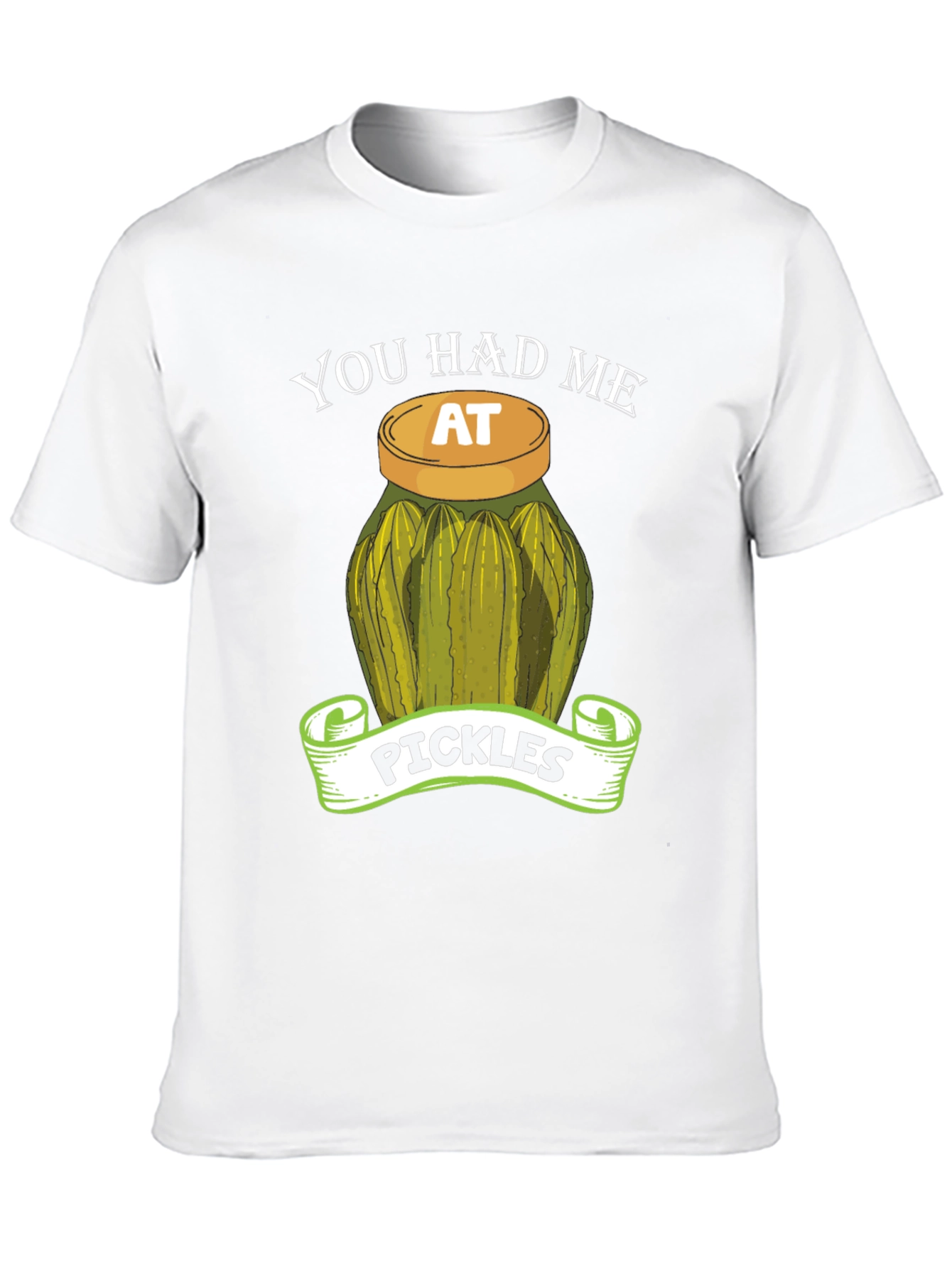 Black You Had Me At Pickles T-Shirt view 10