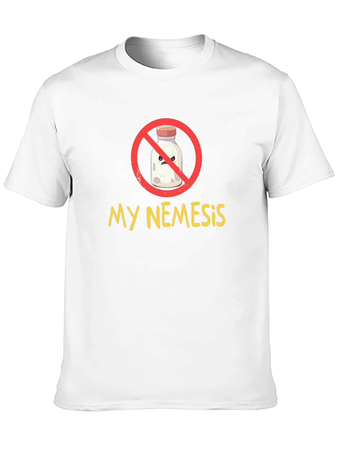 Black My Nemesis Graphic Tee - Black Cotton T-Shirt view 10
