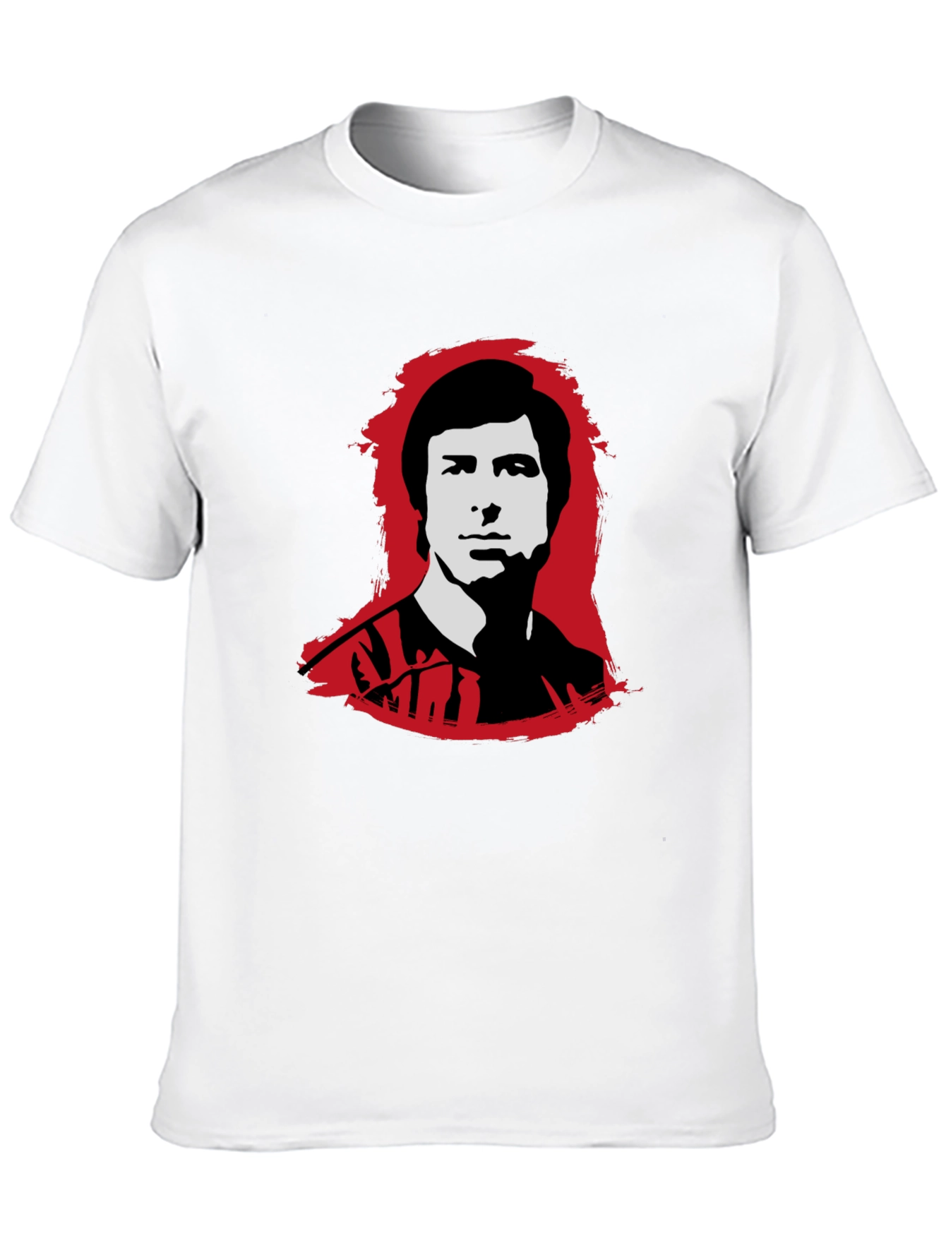 Black Retro Silhouette Graphic T-Shirt view 10