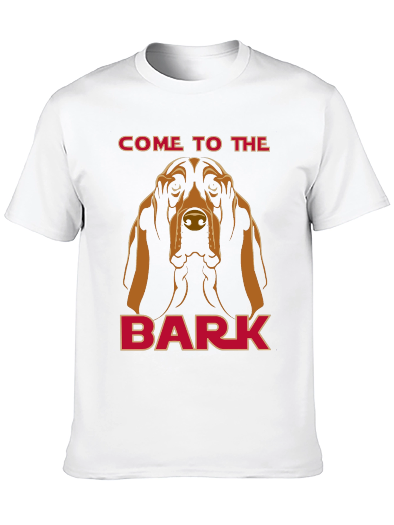 Black Come to the Bark Dog T-Shirt view 10