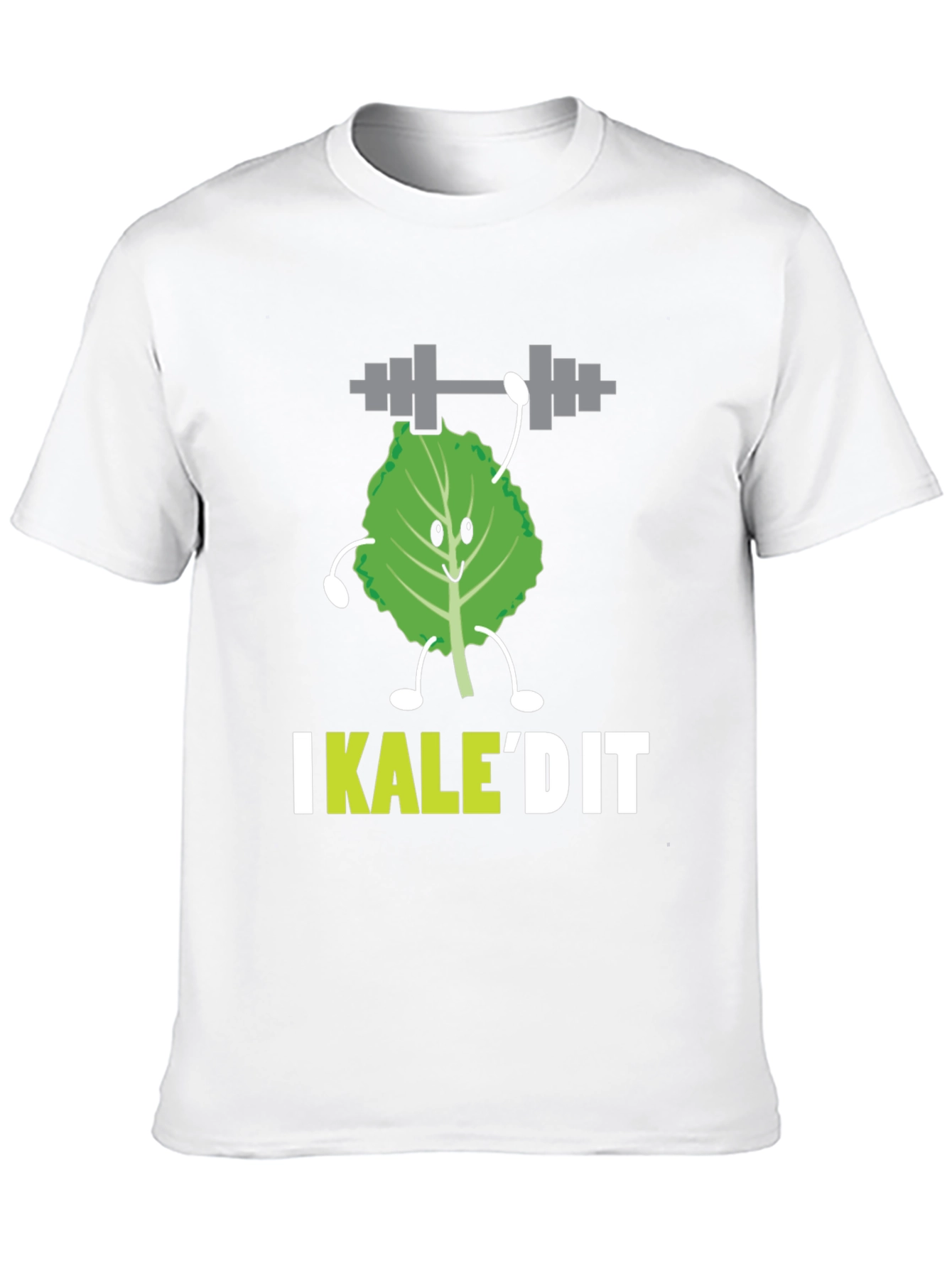 Black I Kale'd It Funny Workout T-Shirt  view 10