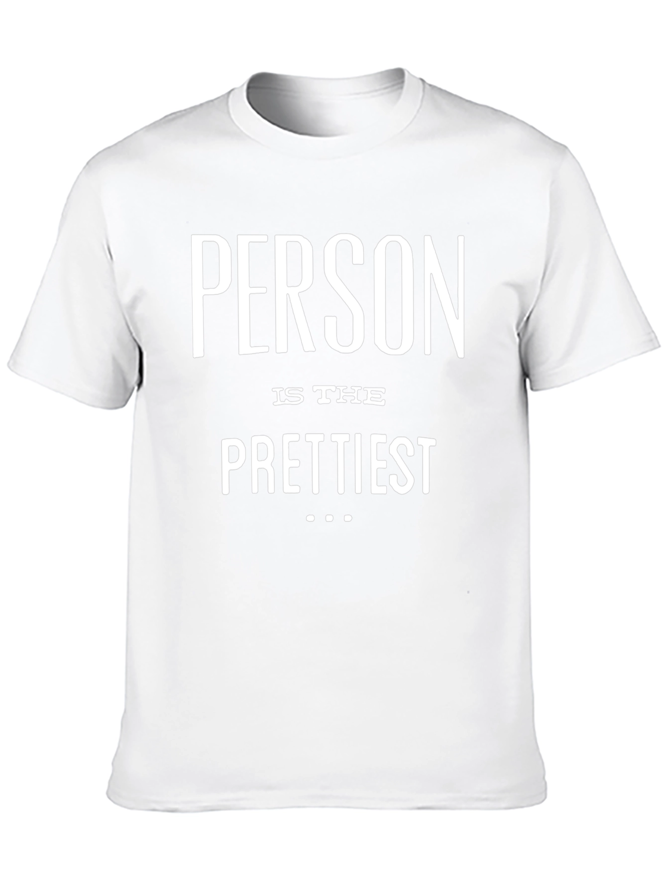 Black Person Is The Prettiest Tee - Black Cotton T-Shirt view 10