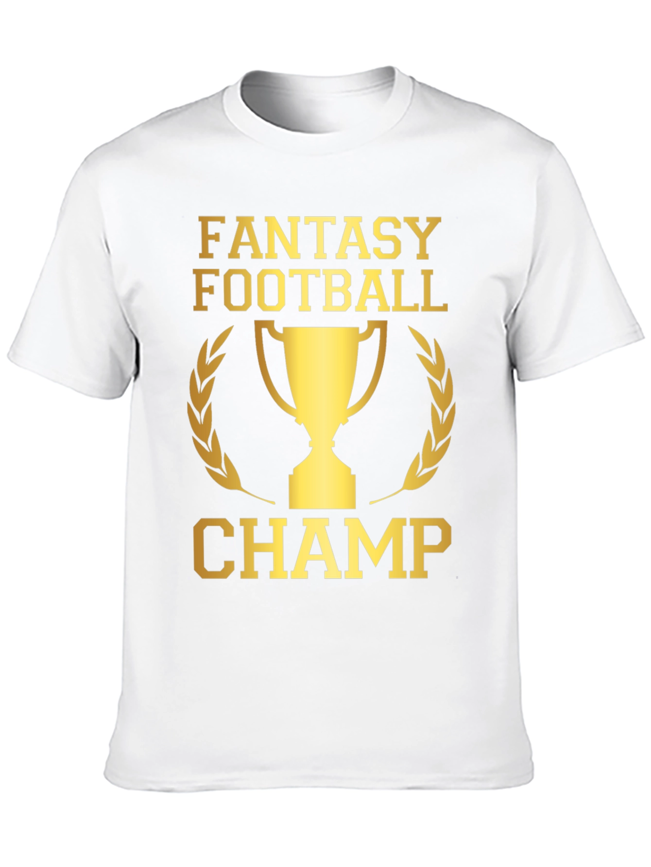 Black Fantasy Football Champ T-Shirt view 10