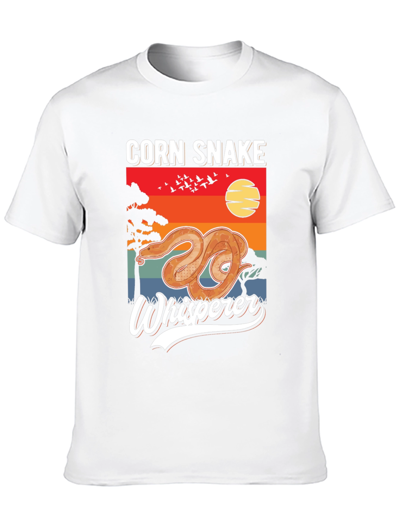 Black Corn Snake Whisperer Black T-Shirt view 10