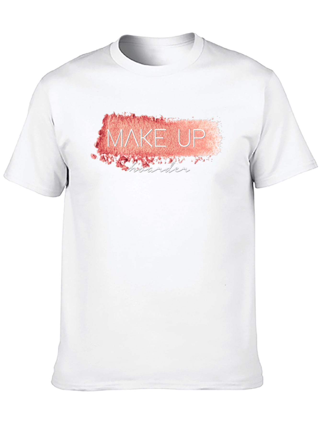 Black Makeup Hoarder T-Shirt - Black Crew Neck view 10