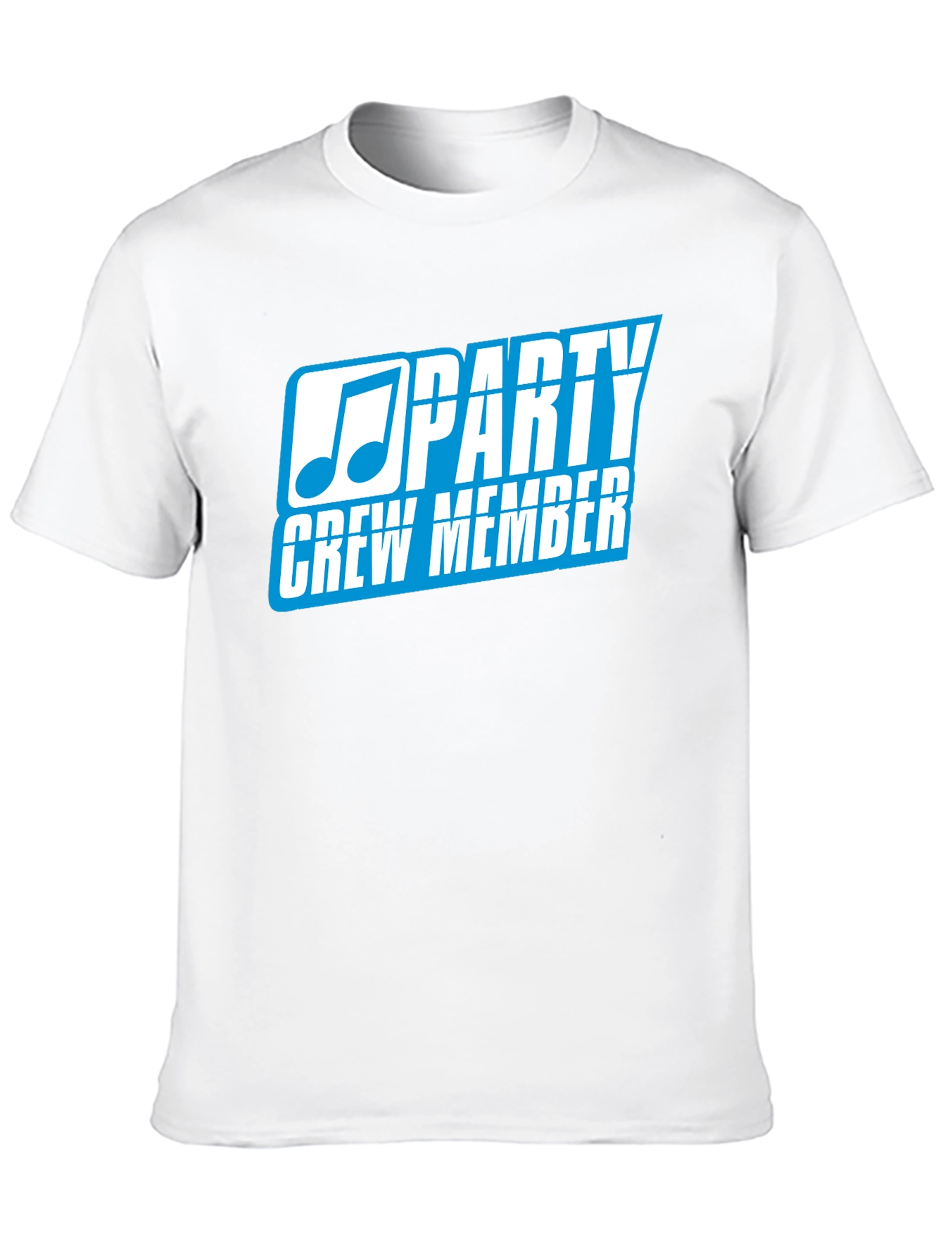 Black Party Crew Member Black T-Shirt view 10