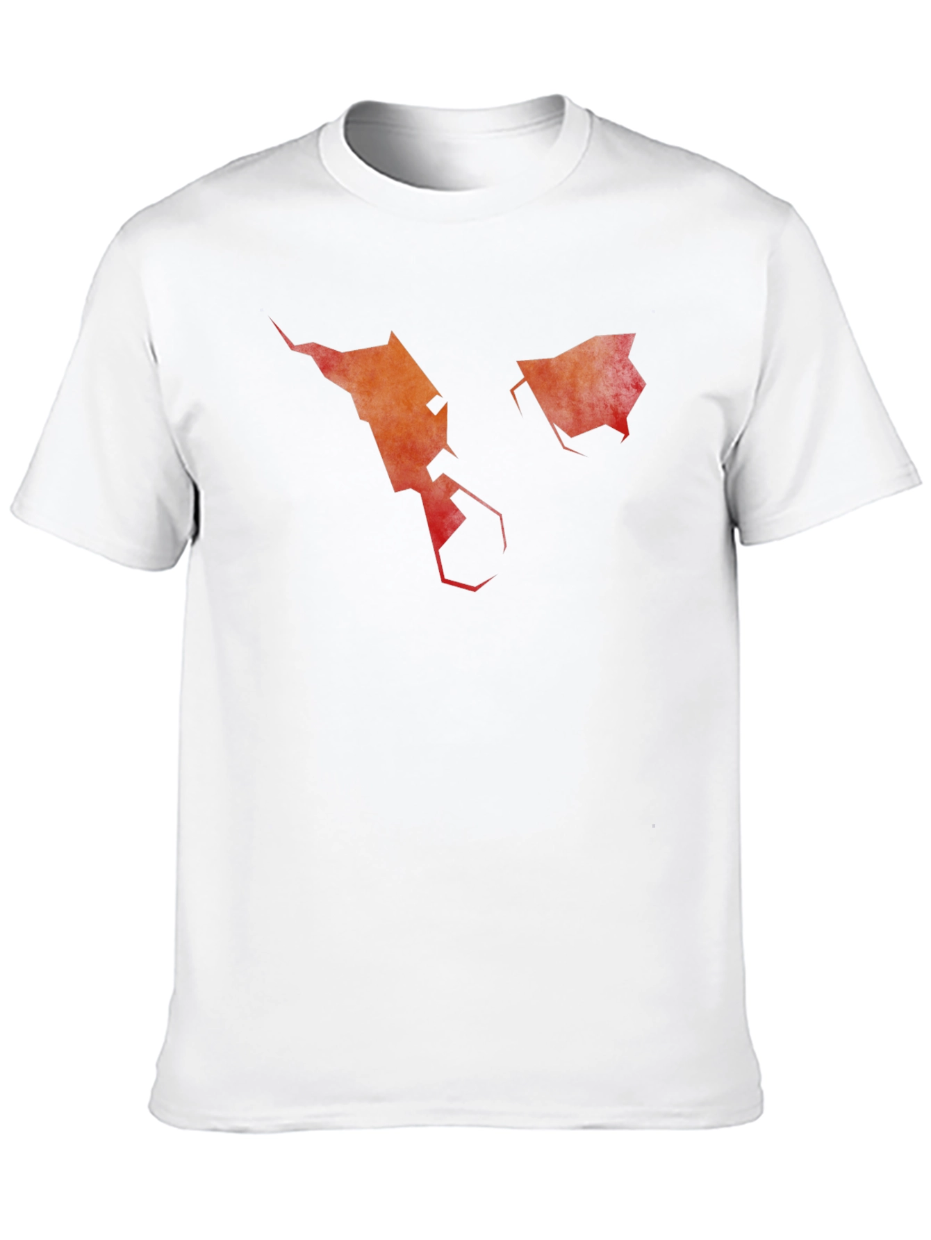 Black Abstract Graphic Black T-Shirt view 10