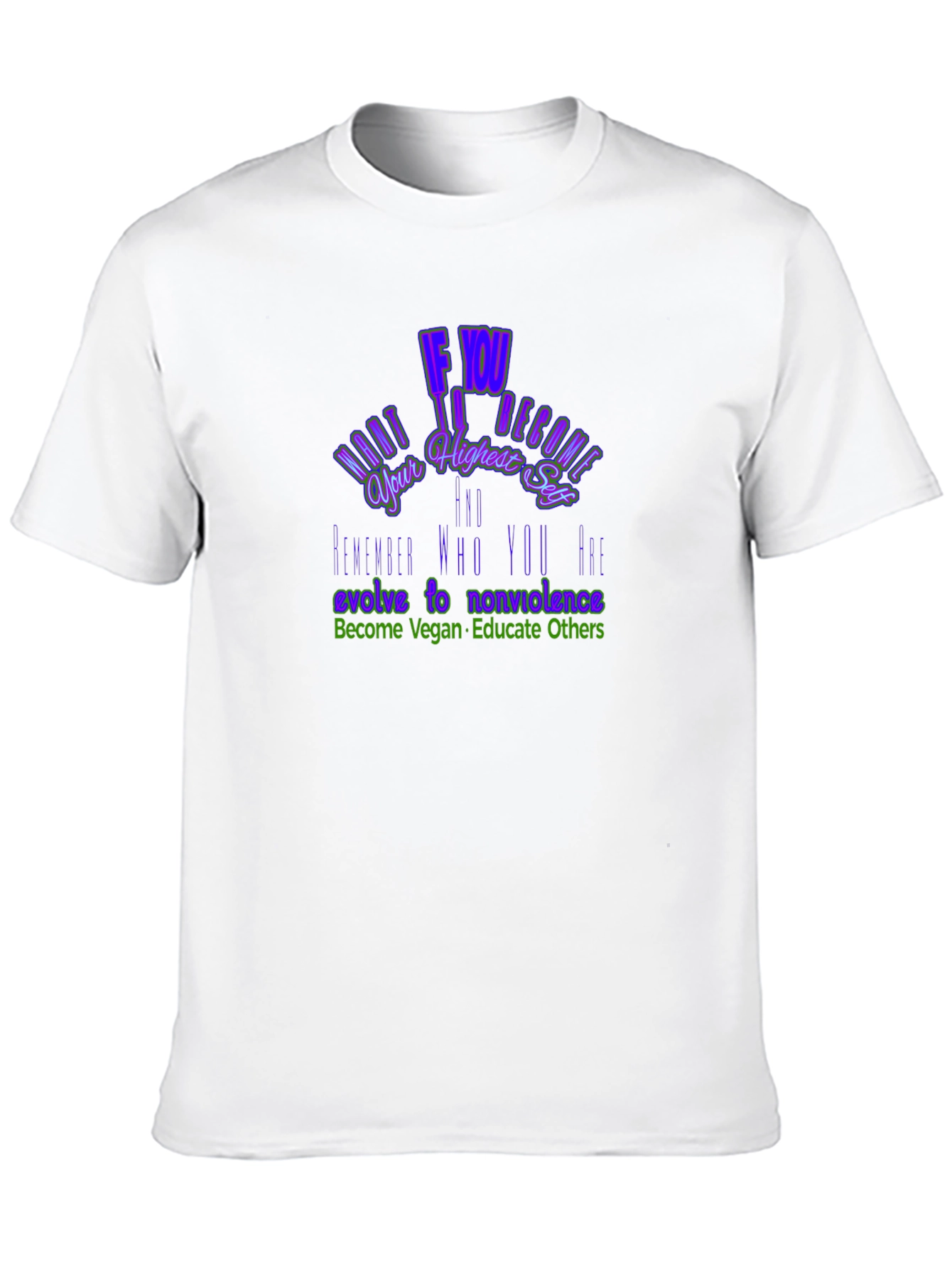 Evolve Vegan Graphic T-Shirt - 10