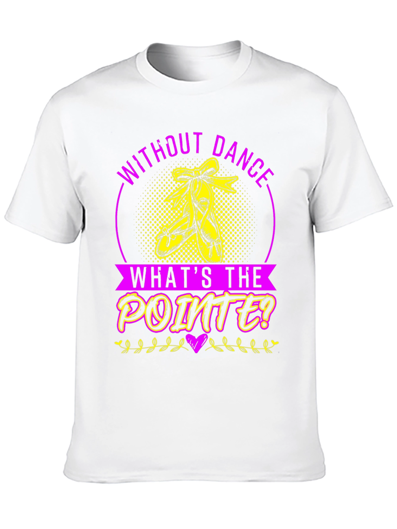 Black Dance Pointe T-Shirt - Ballet Lover Tee view 10