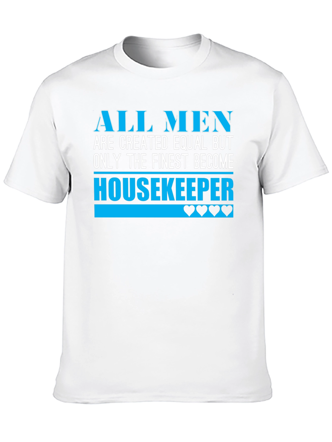 Black Finest Housekeeper Men's T-Shirt view 10