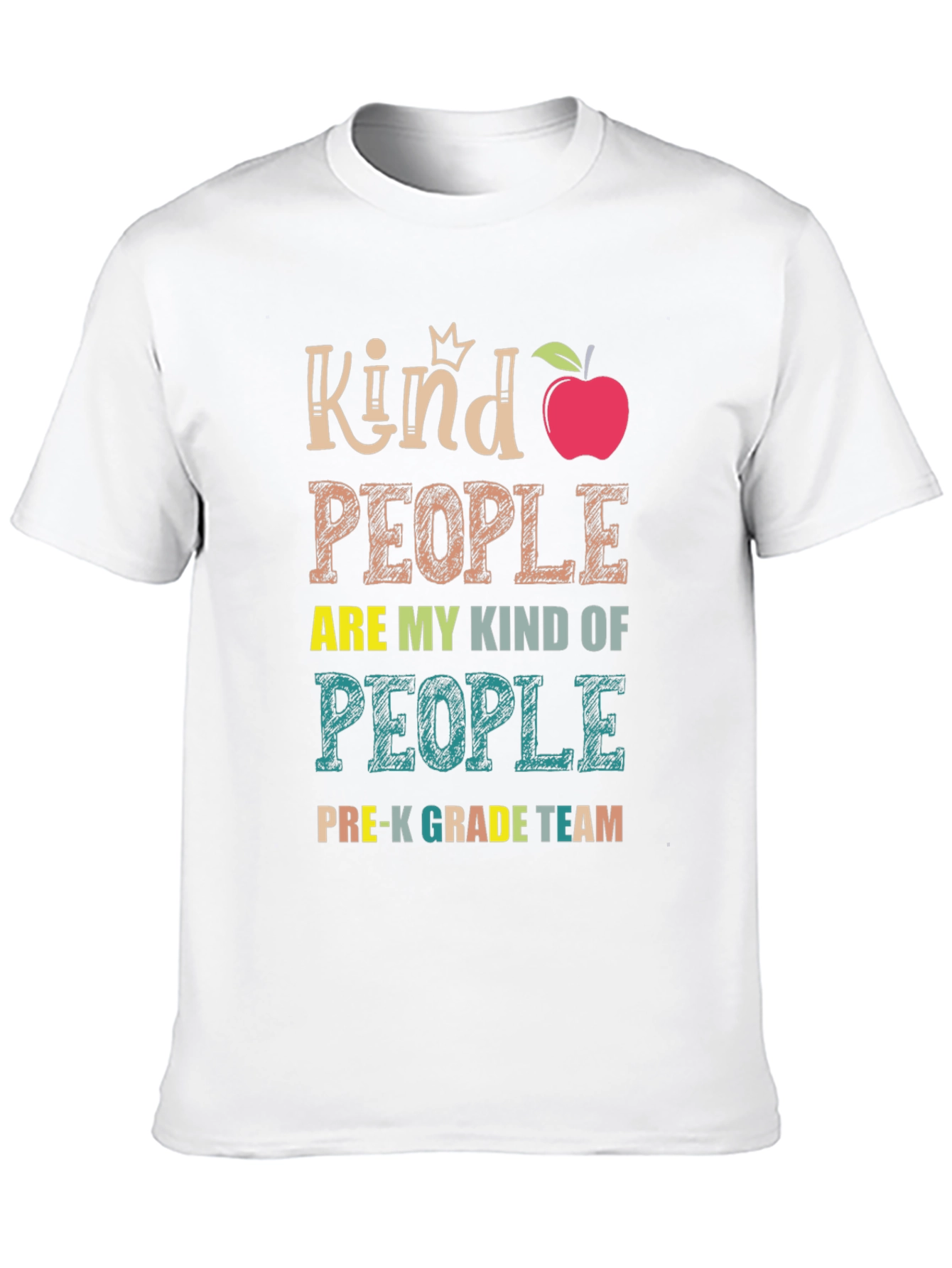 Black Kind People Pre-K Grade Team Teacher T-Shirt view 10