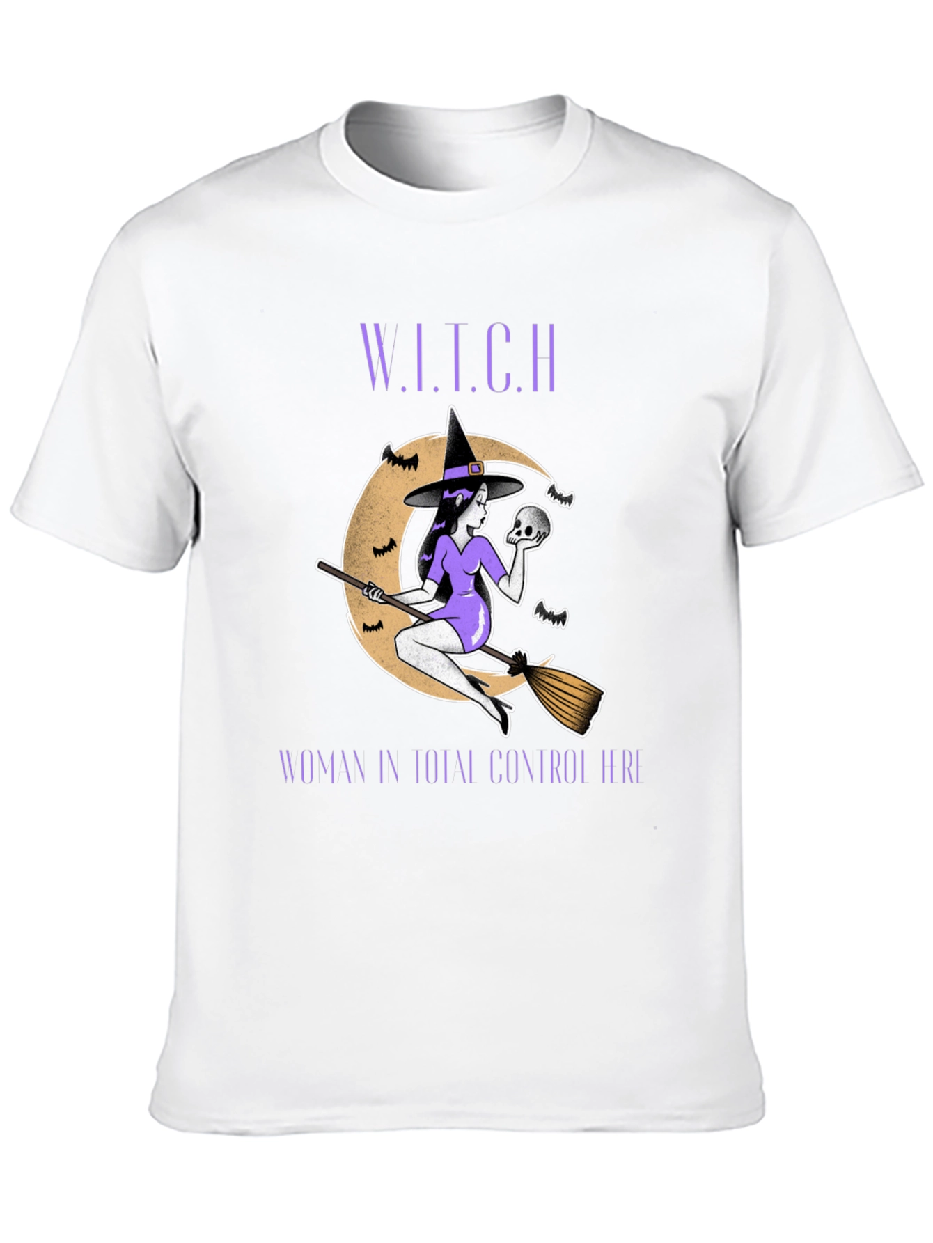 W.I.T.C.H. Graphic Tee - Woman in Total Control Here - 10