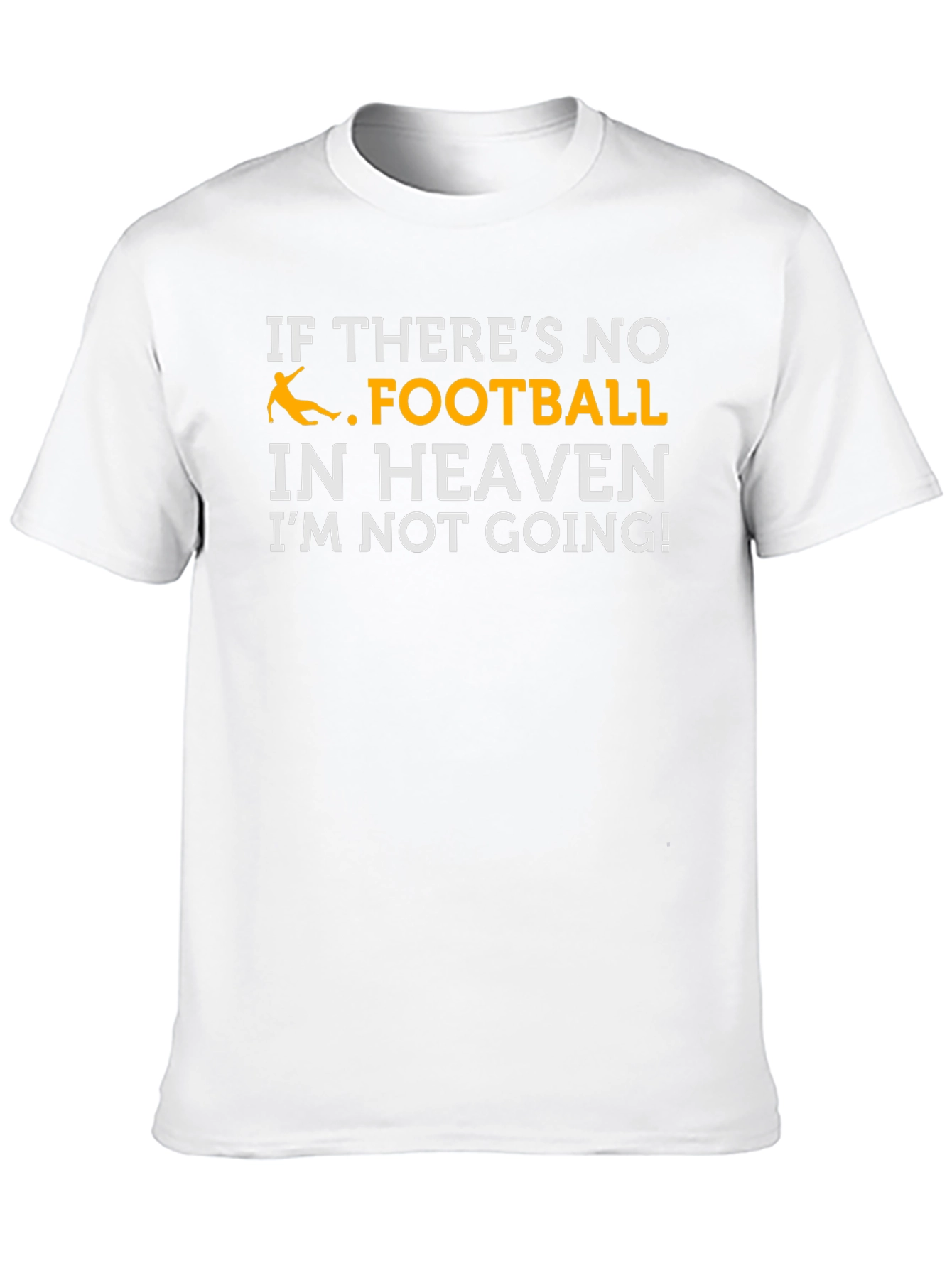 Black Football Heaven T-Shirt view 10