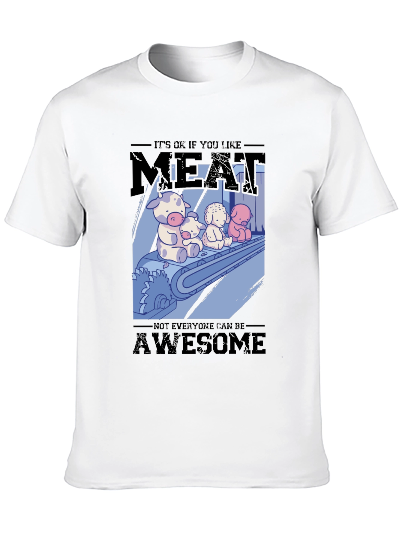 Black Meat Lover's T-Shirt: It's OK if You Like Meat! view 10