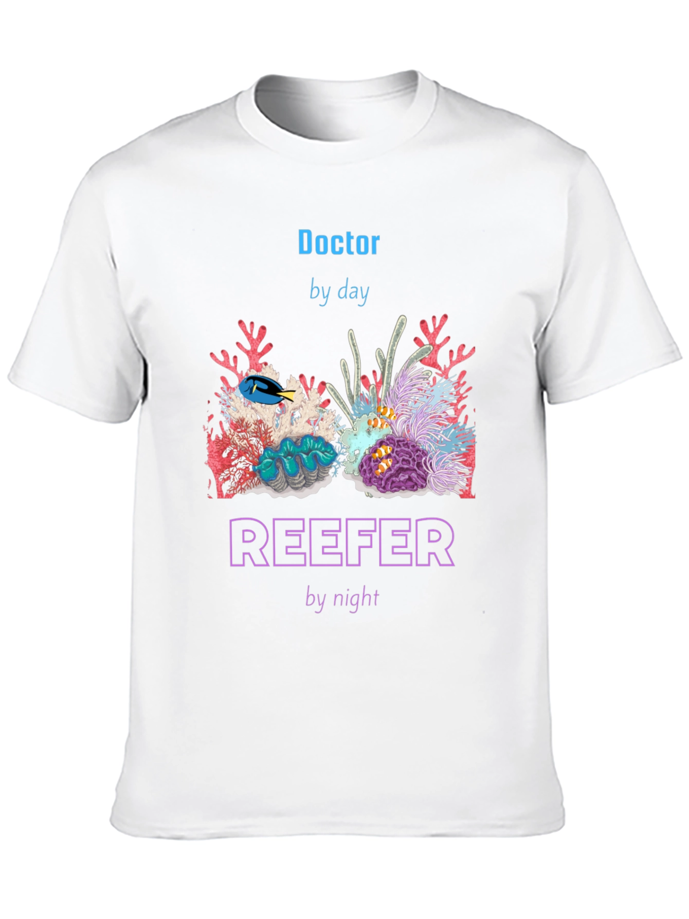Black Doctor by Day, Reefer by Night T-Shirt view 10
