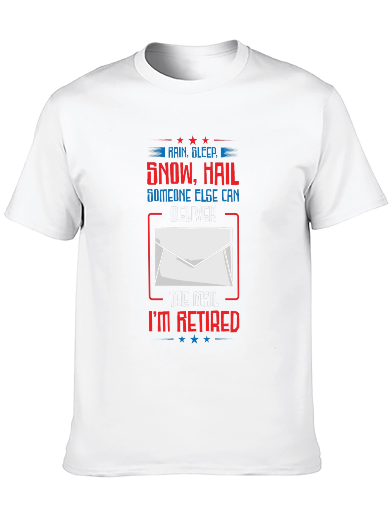 Black Retired Mail Carrier T-Shirt Funny Postal Worker Tee view 10