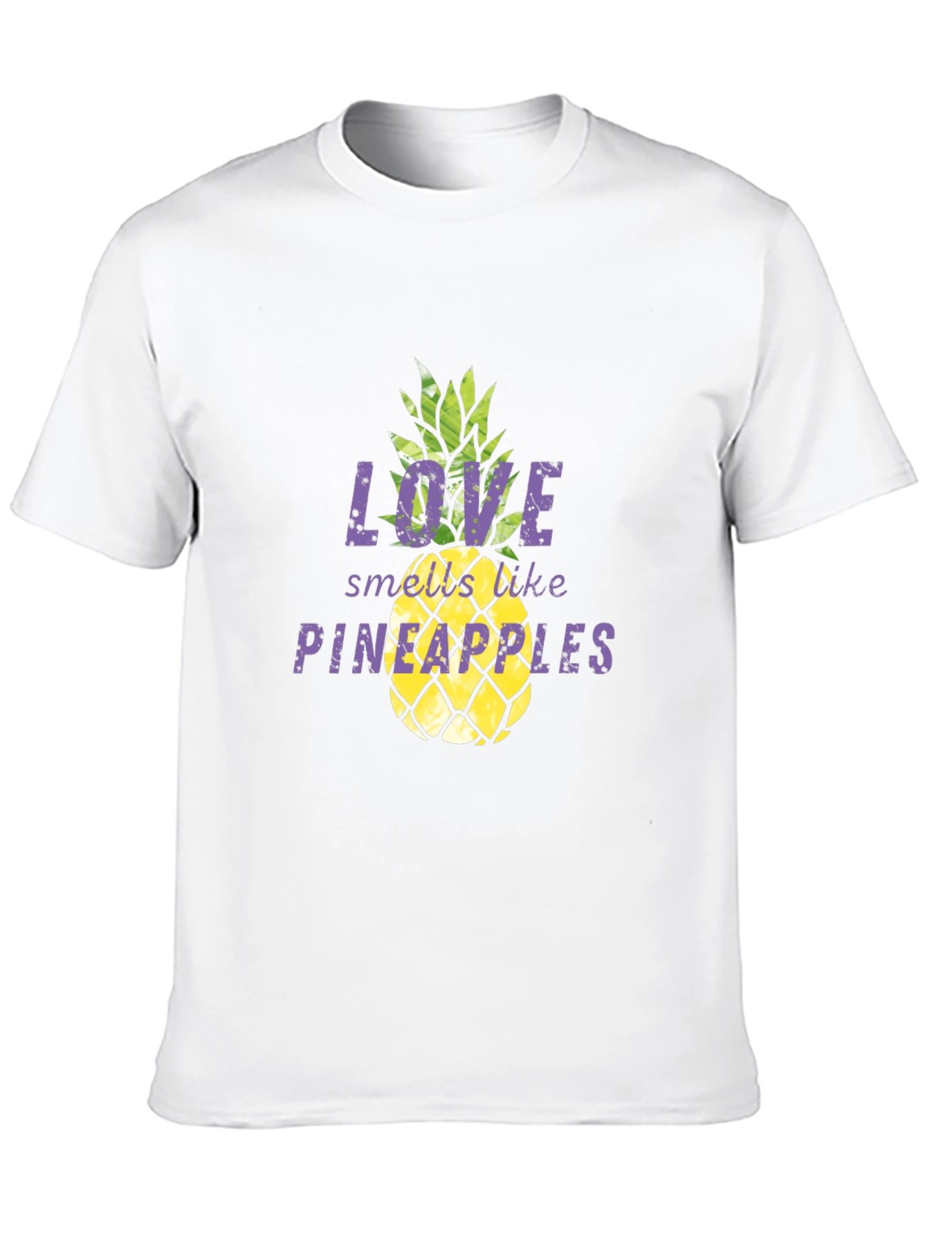 Black Love Smells Like Pineapples Graphic Tee view 10