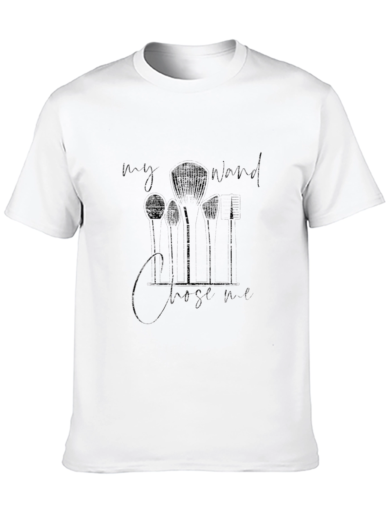Black My Wand Chose Me Graphic Tee view 10