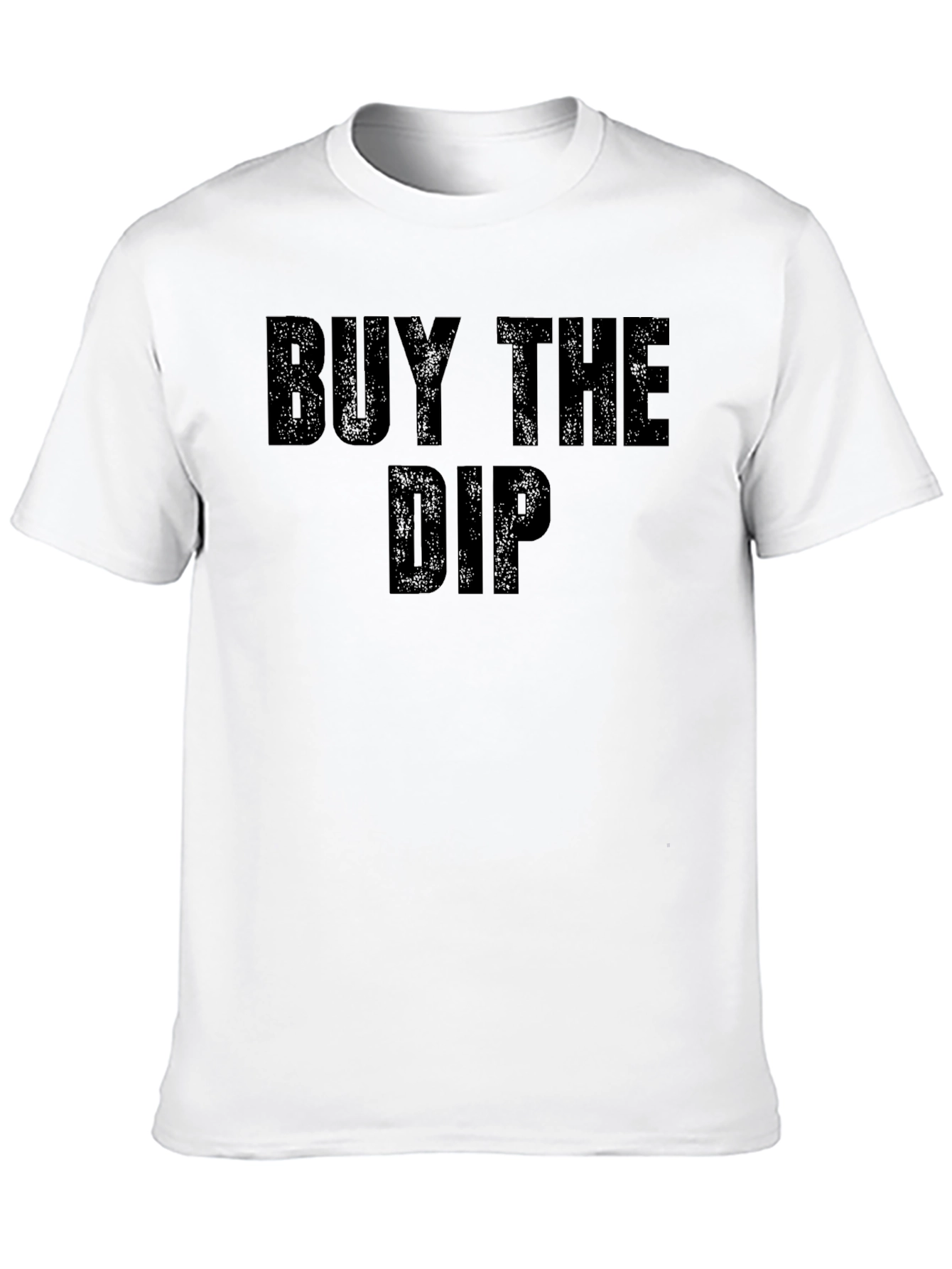 Black Buy The Dip Black T-Shirt - Crypto Stock Market view 10