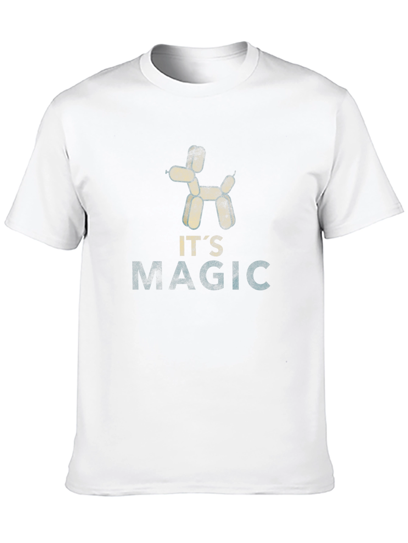 Black It's Magic Graphic Print Crew Neck T-Shirt view 10