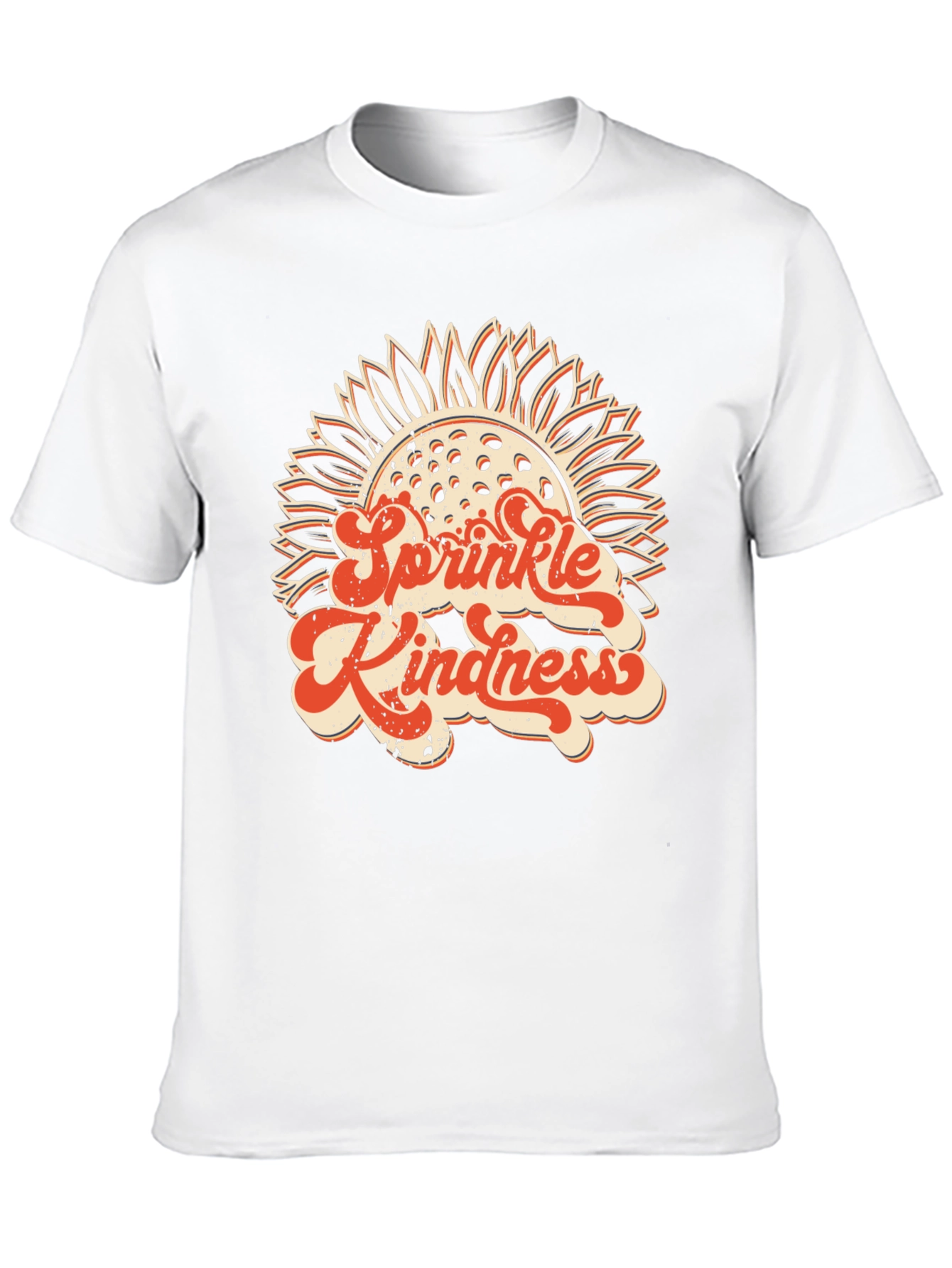 Black Sprinkle Kindness Graphic T-Shirt view 10