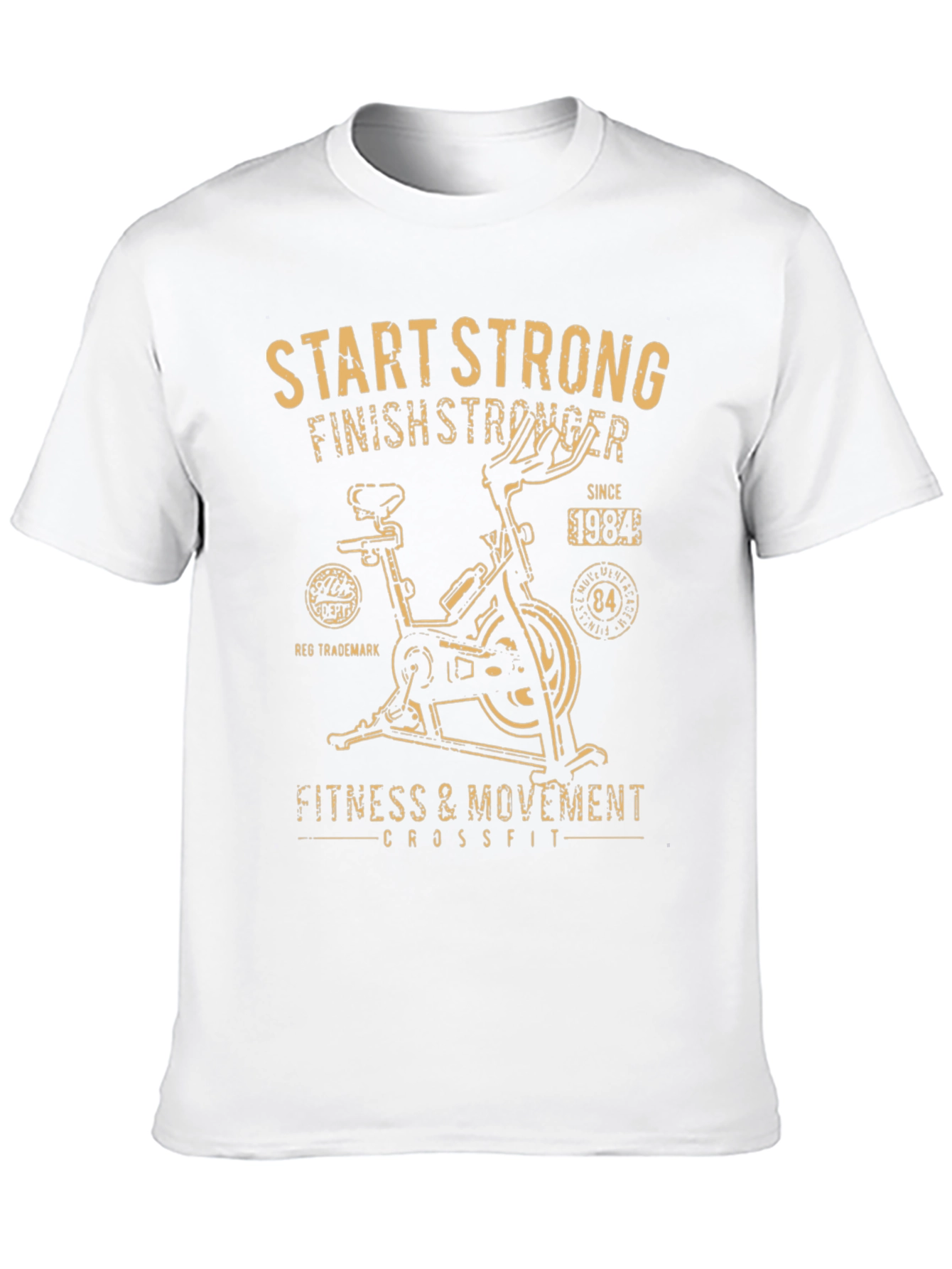 Black Start Strong Black Fitness T-Shirt view 10