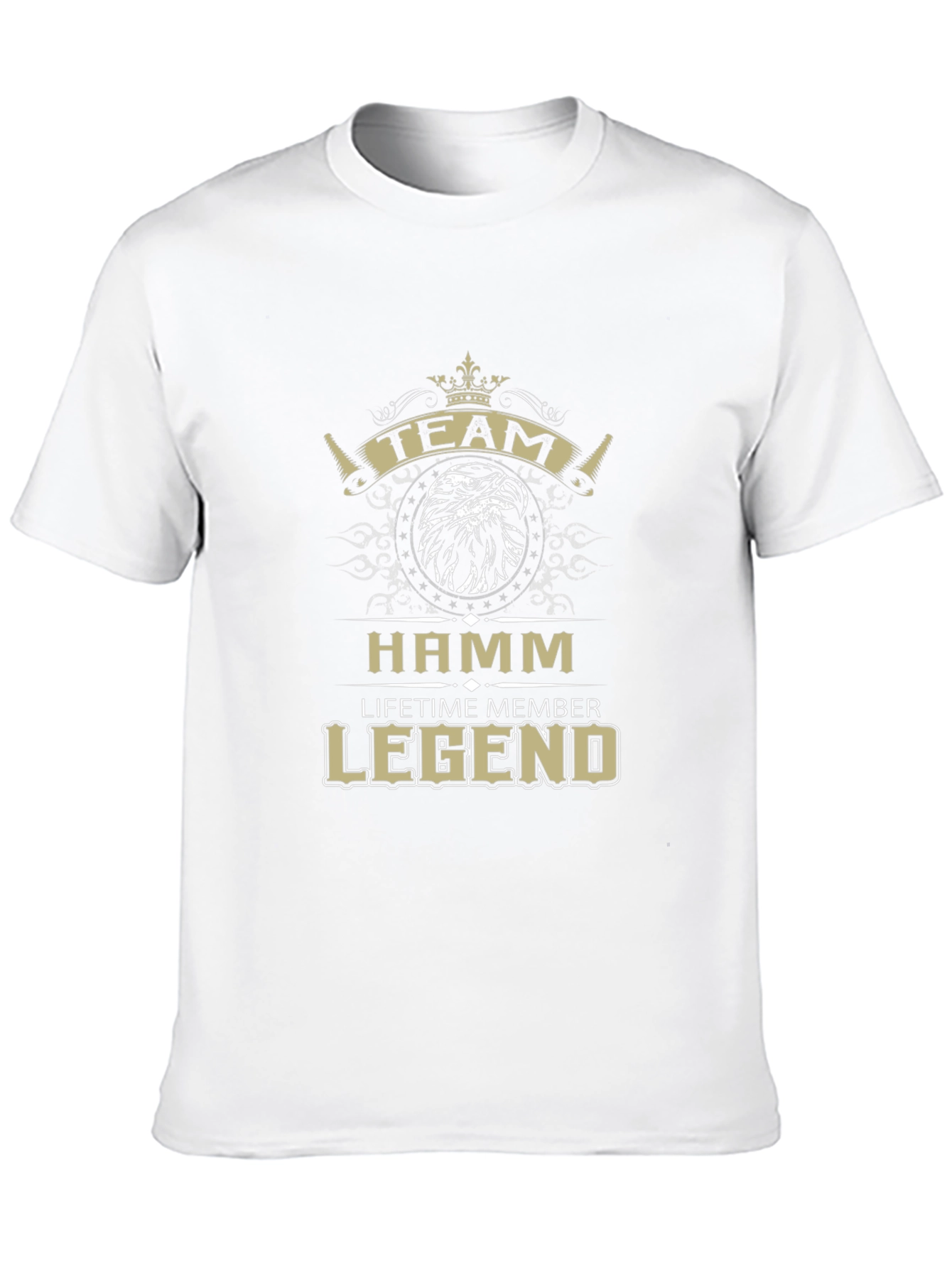 Black Team Hamm Legend T-Shirt - Lifetime Member view 10