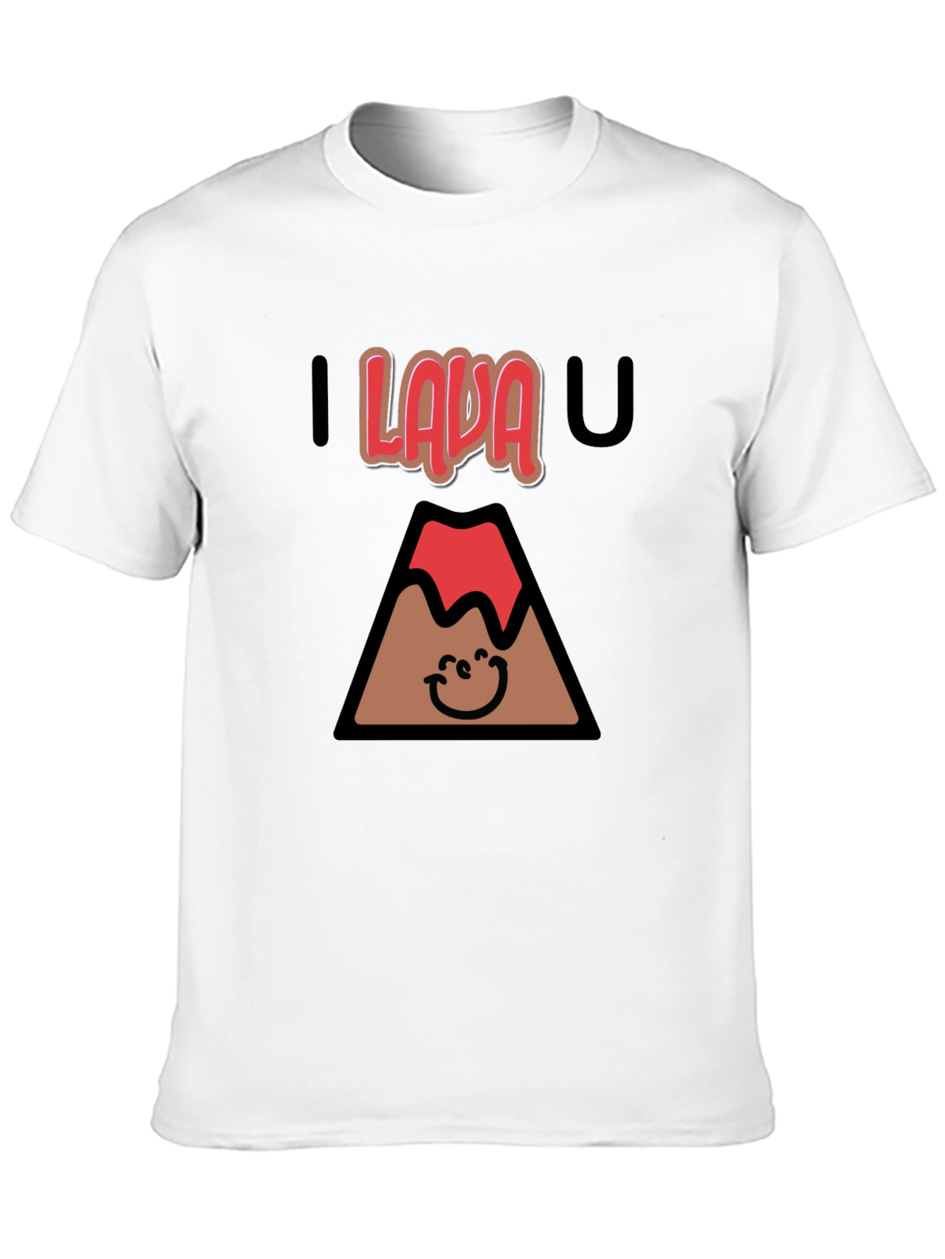 Black I Lava You Graphic Tee view 10