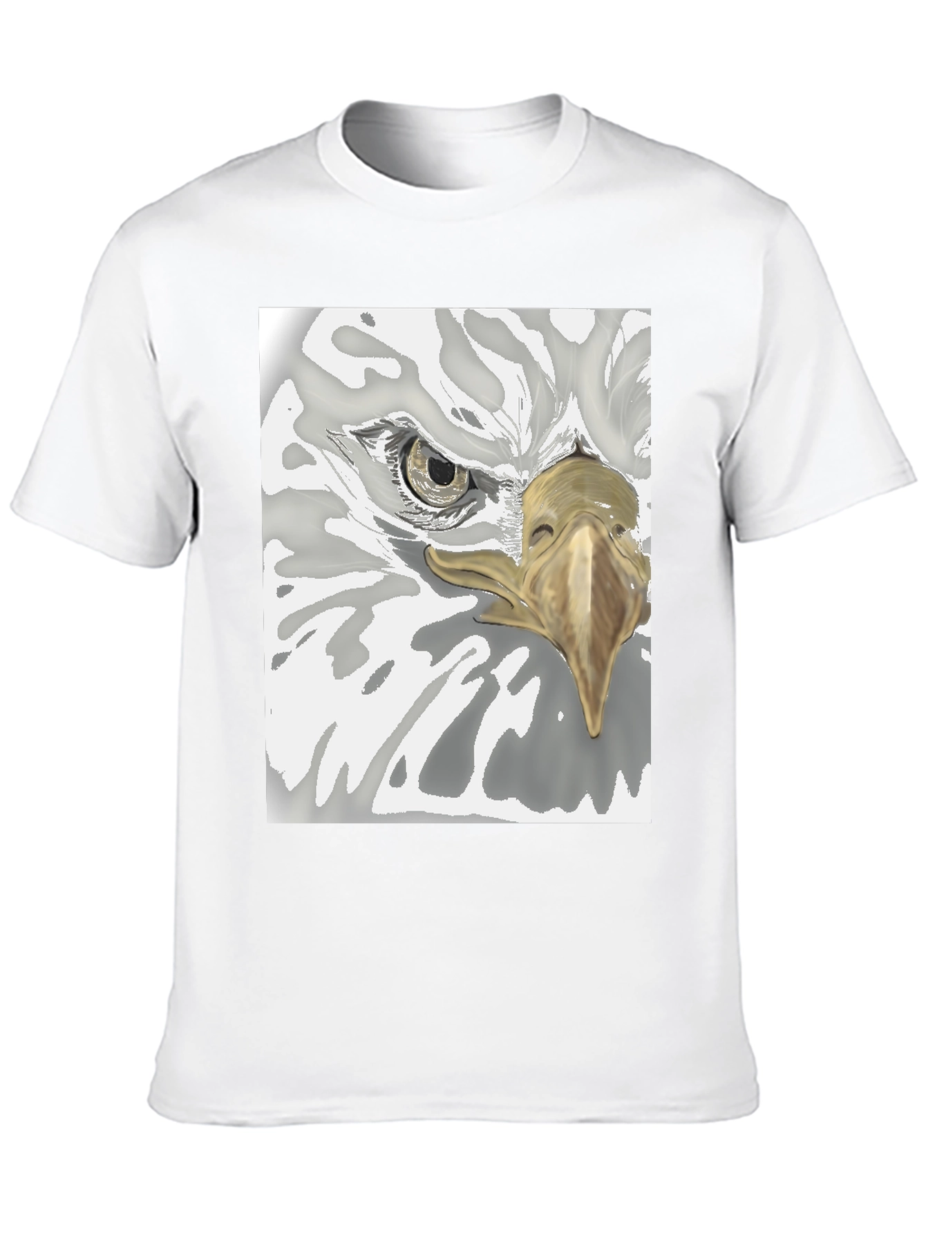 Black Eagle Graphic Tee - Black Cotton Blend view 10