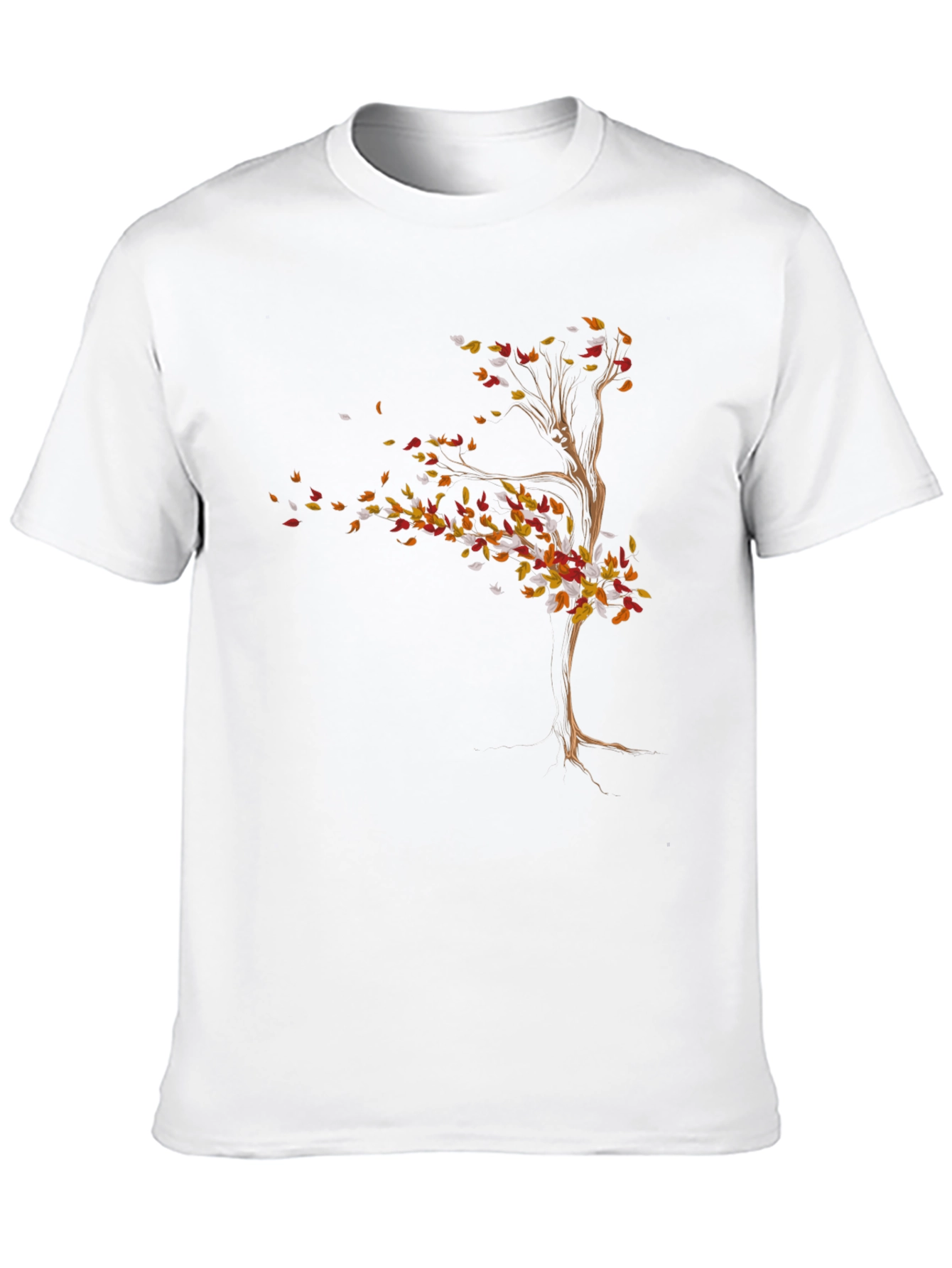 Black Autumn Tree Graphic T-Shirt - Stylish Fall Apparel view 10