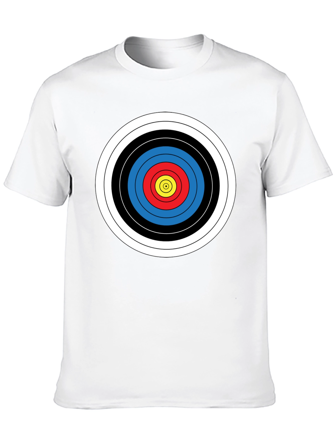 Black Target Bullseye Graphic Tee - Archer's Choice view 10