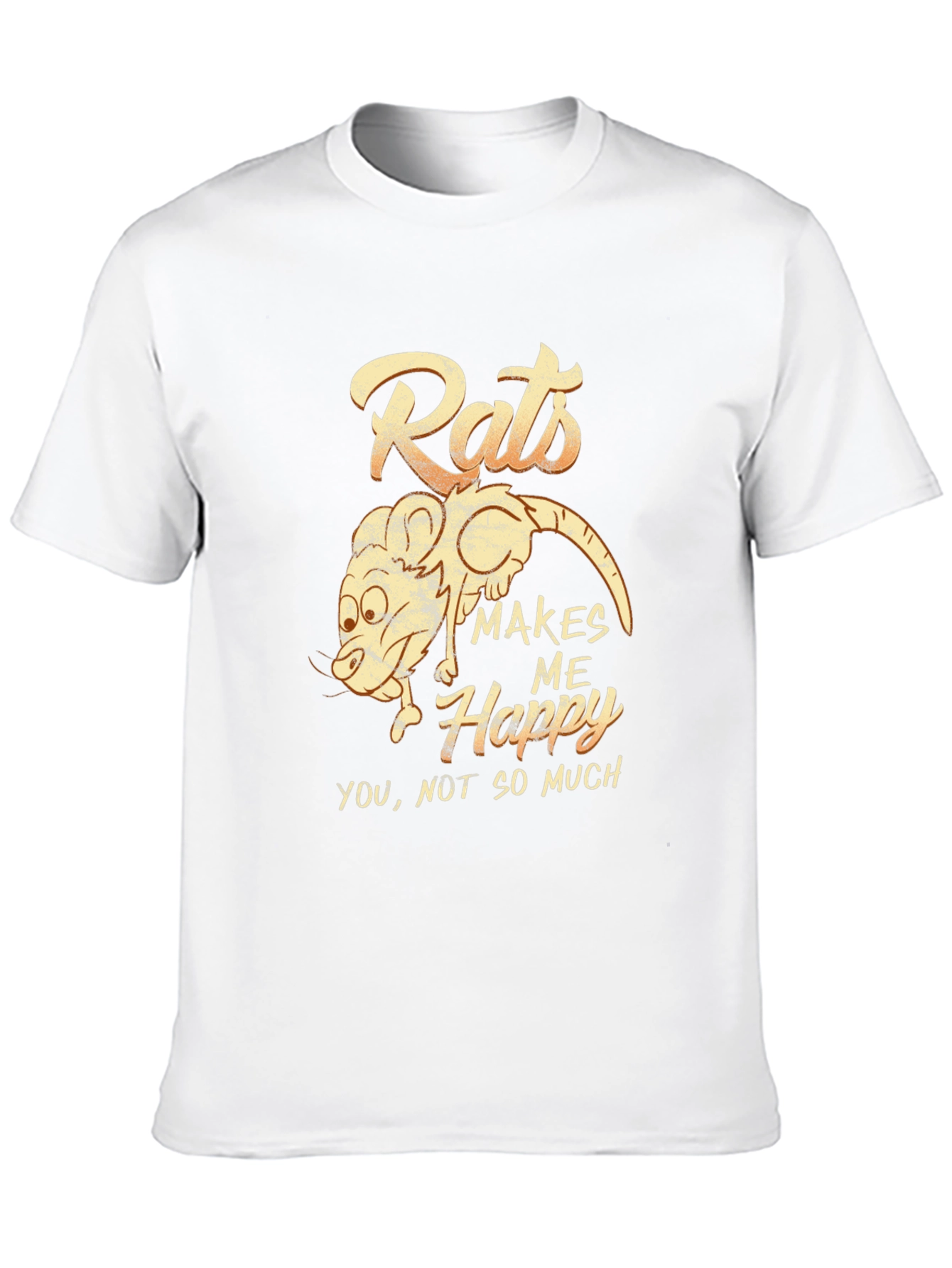 Black Rats Make Me Happy T-Shirt view 10