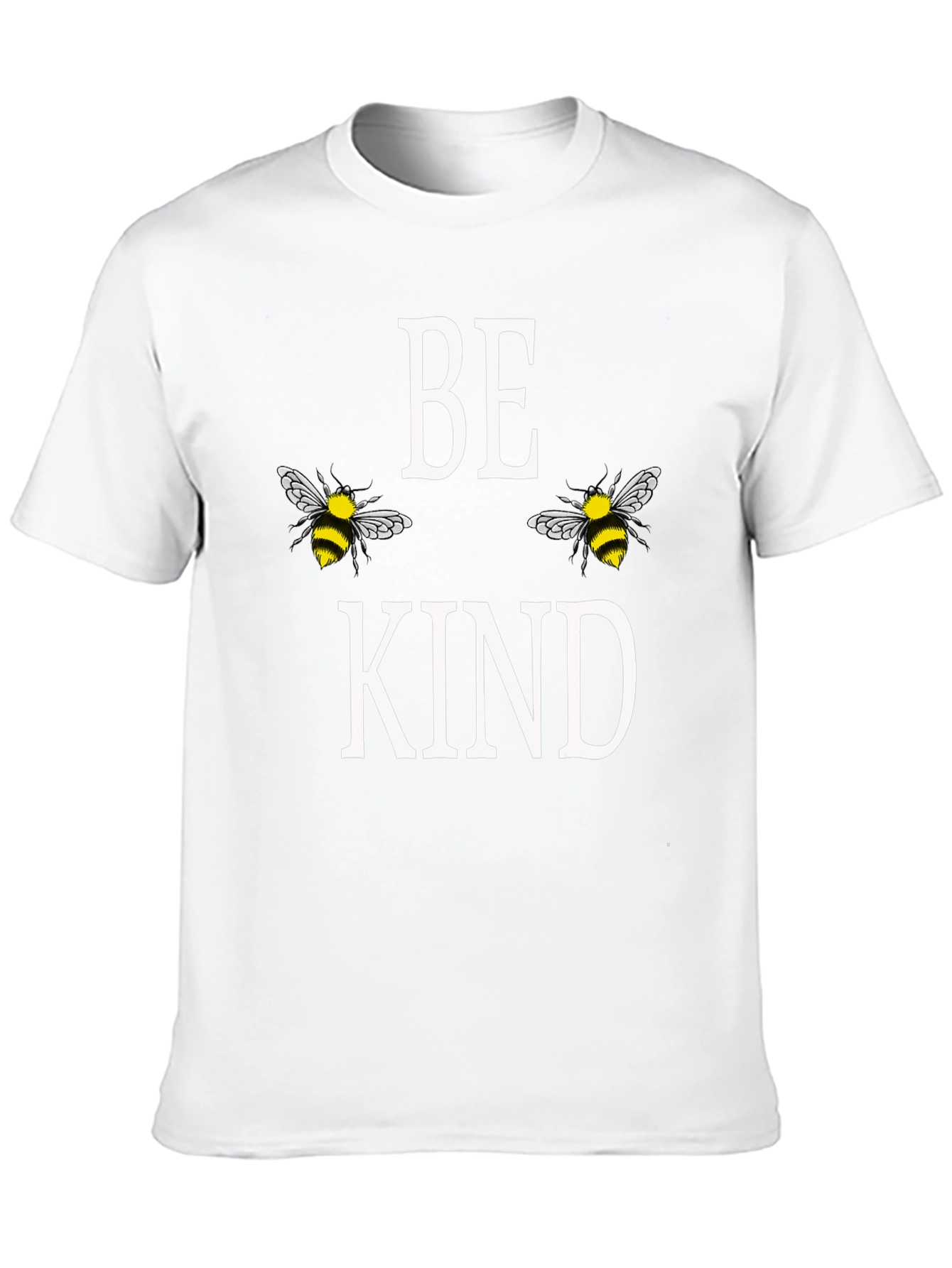 Black Be Kind Bee Graphic T-Shirt - Trendy Casual Wear view 10