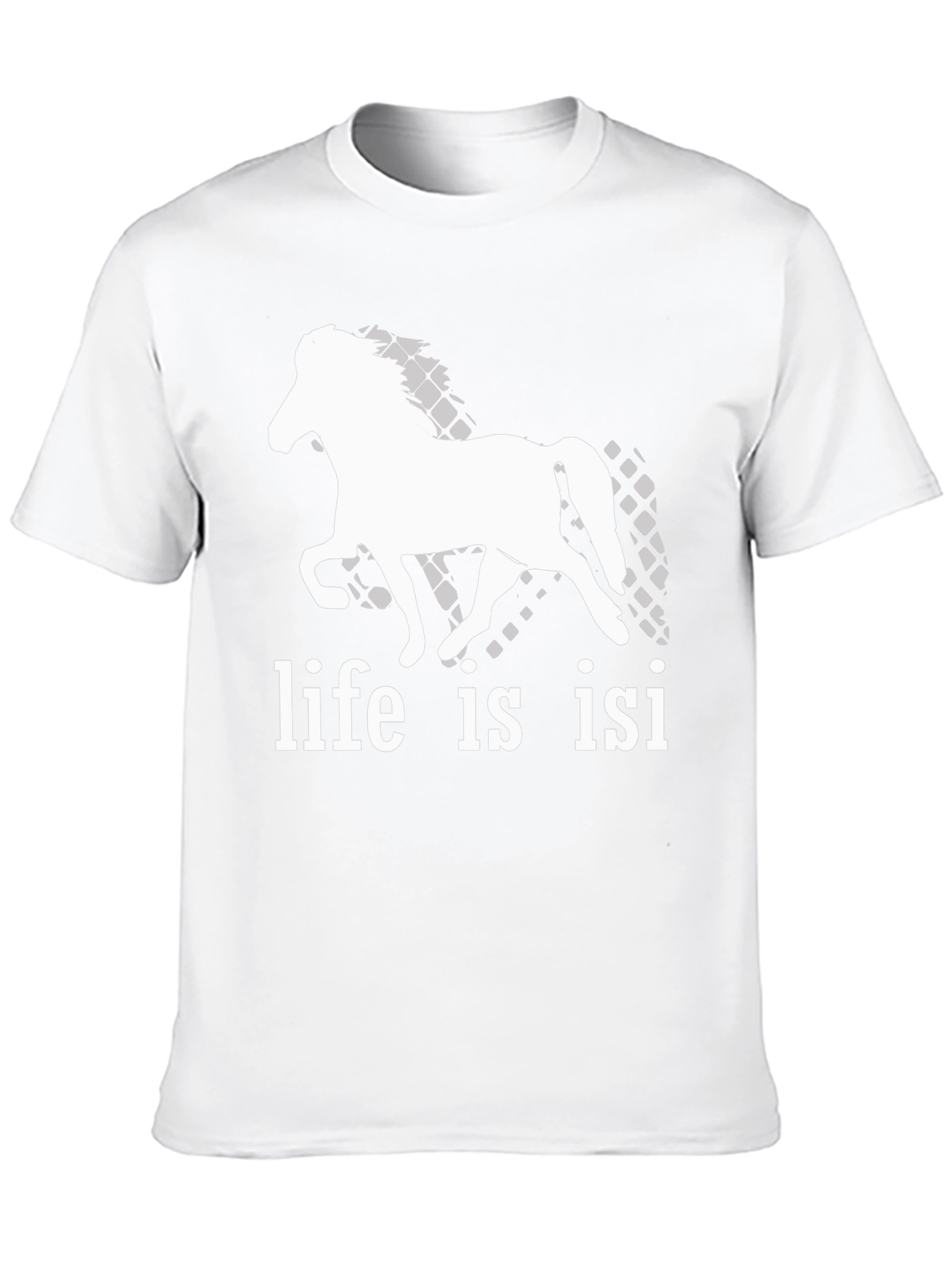Black Life is Isi T-Shirt - Horse Lover Tee view 10