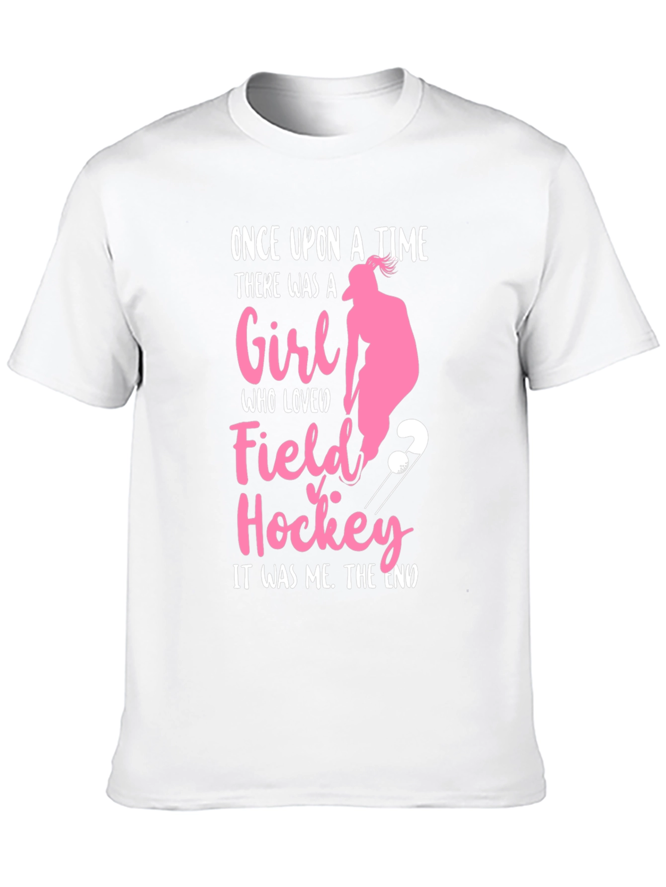Black Field Hockey Girl's T-Shirt - Once Upon A Time Tee view 10