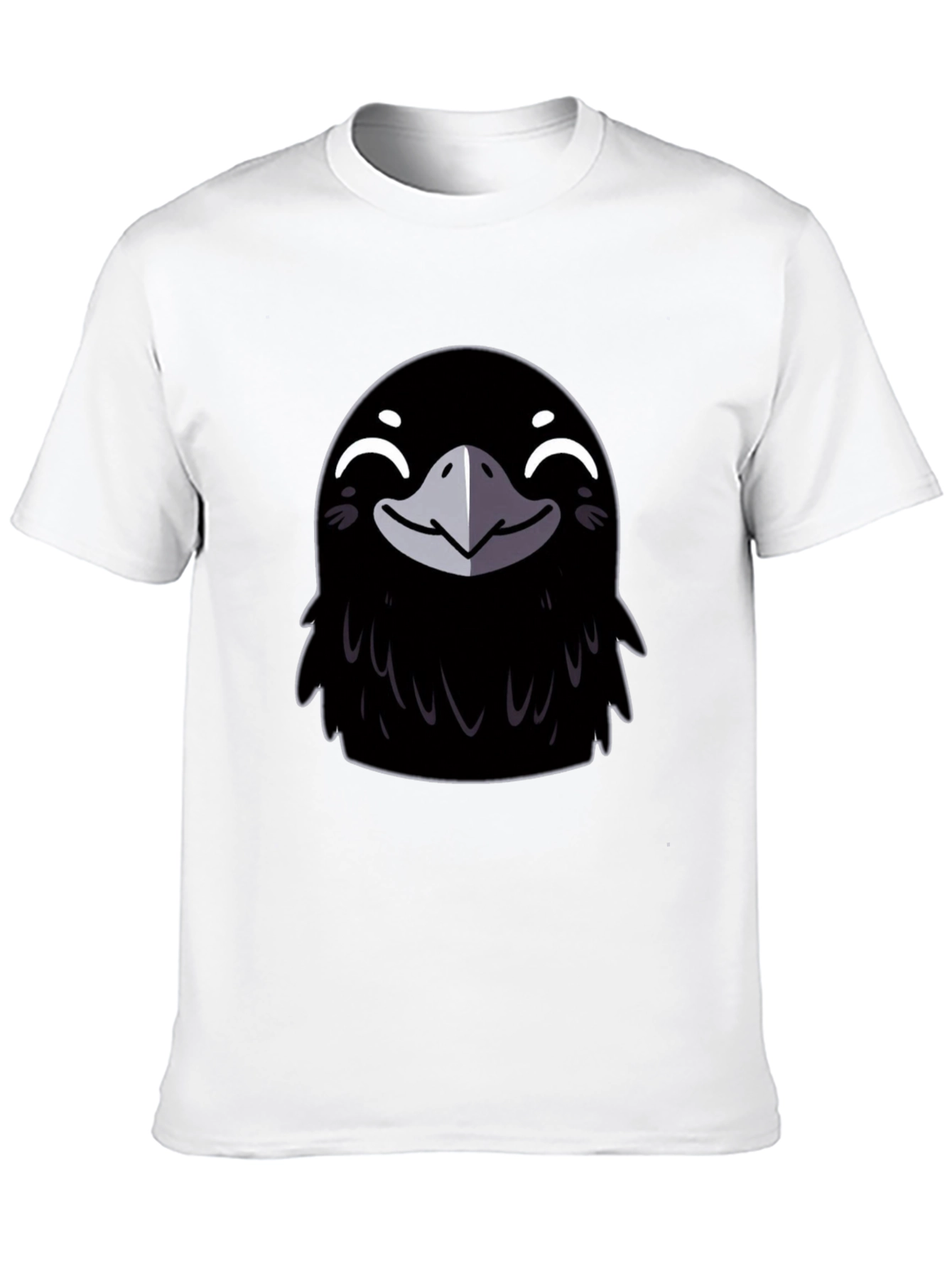 Black Crow Graphic Tee - Men's Black T-Shirt view 10