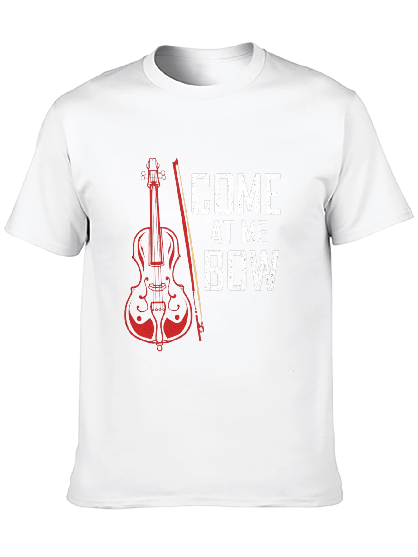 Black Come At Me Bow T-Shirt - Musician Gift view 10