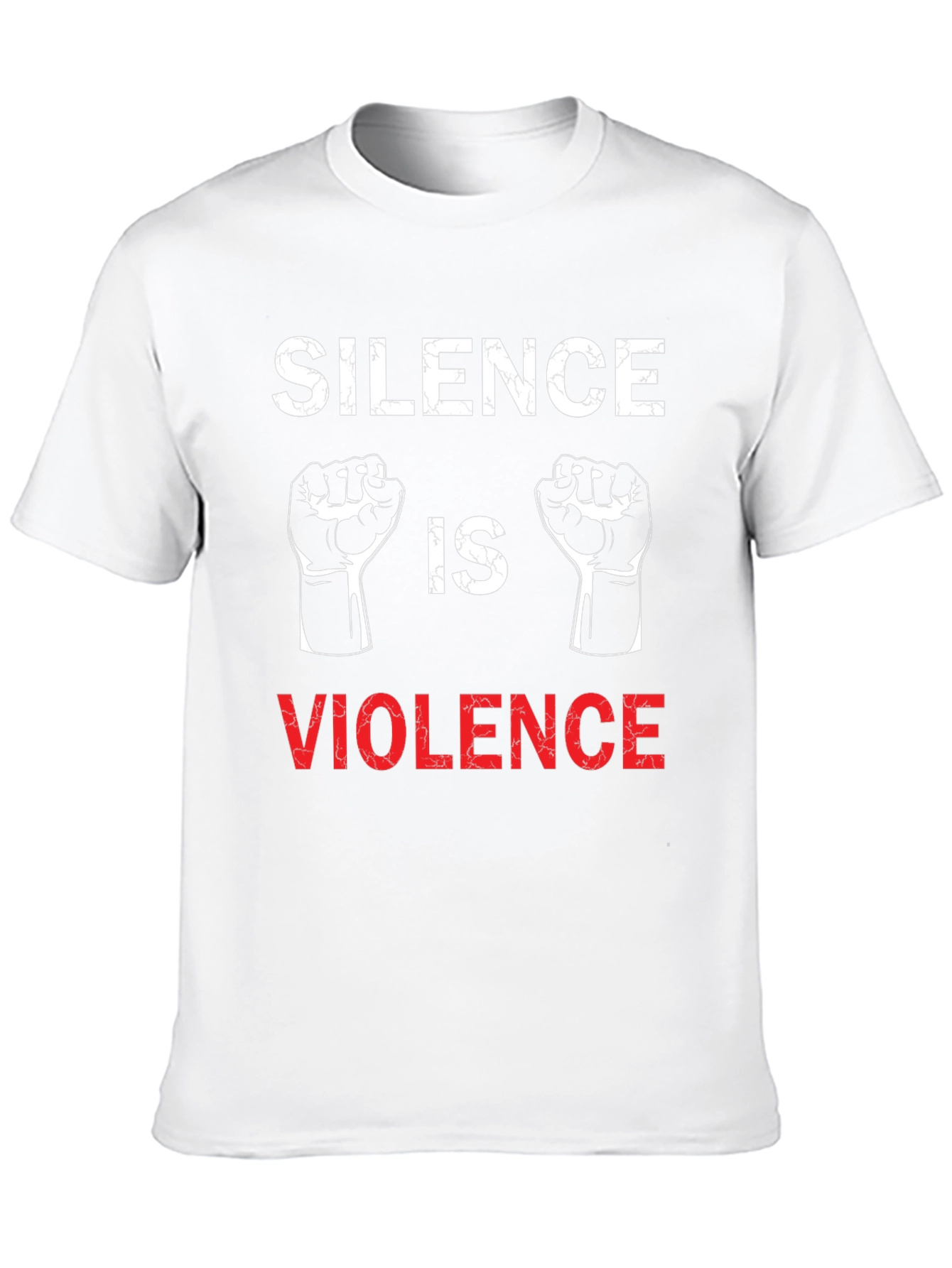 Black Silence is Violence Graphic T-Shirt view 10