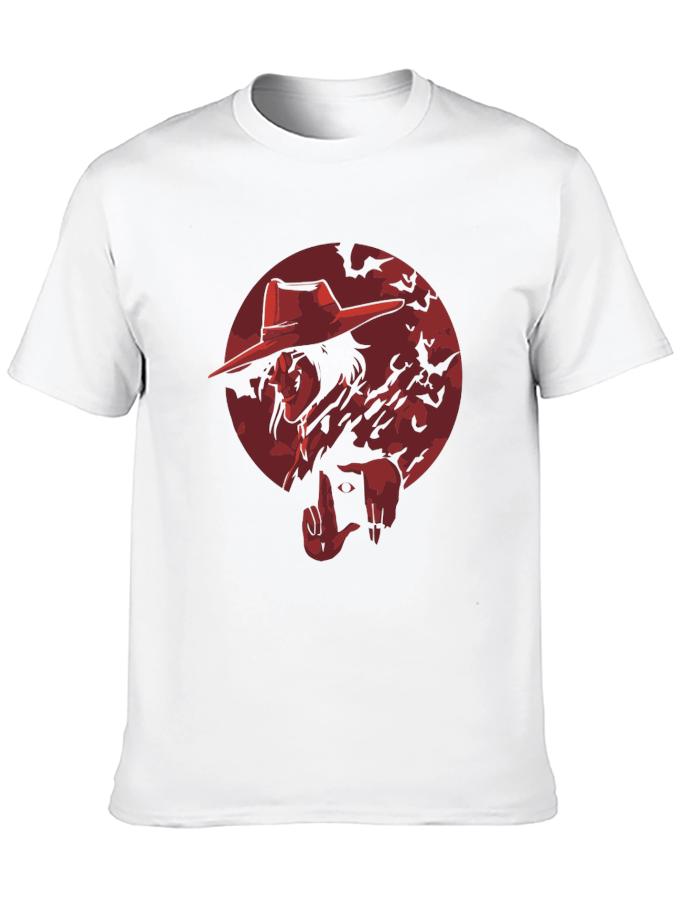 Black Alucard Hellsing Anime T-Shirt view 10