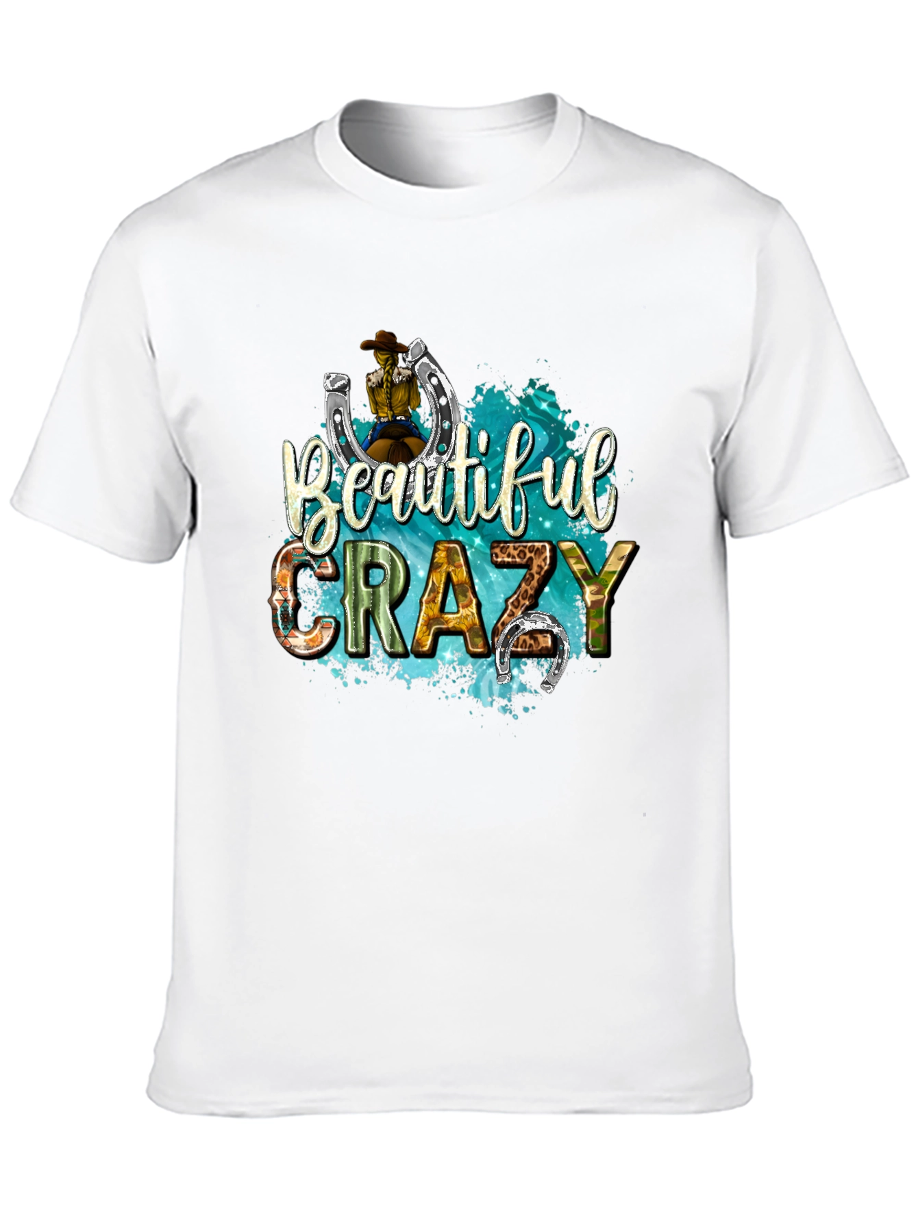 Black Beautiful Crazy Tee view 10