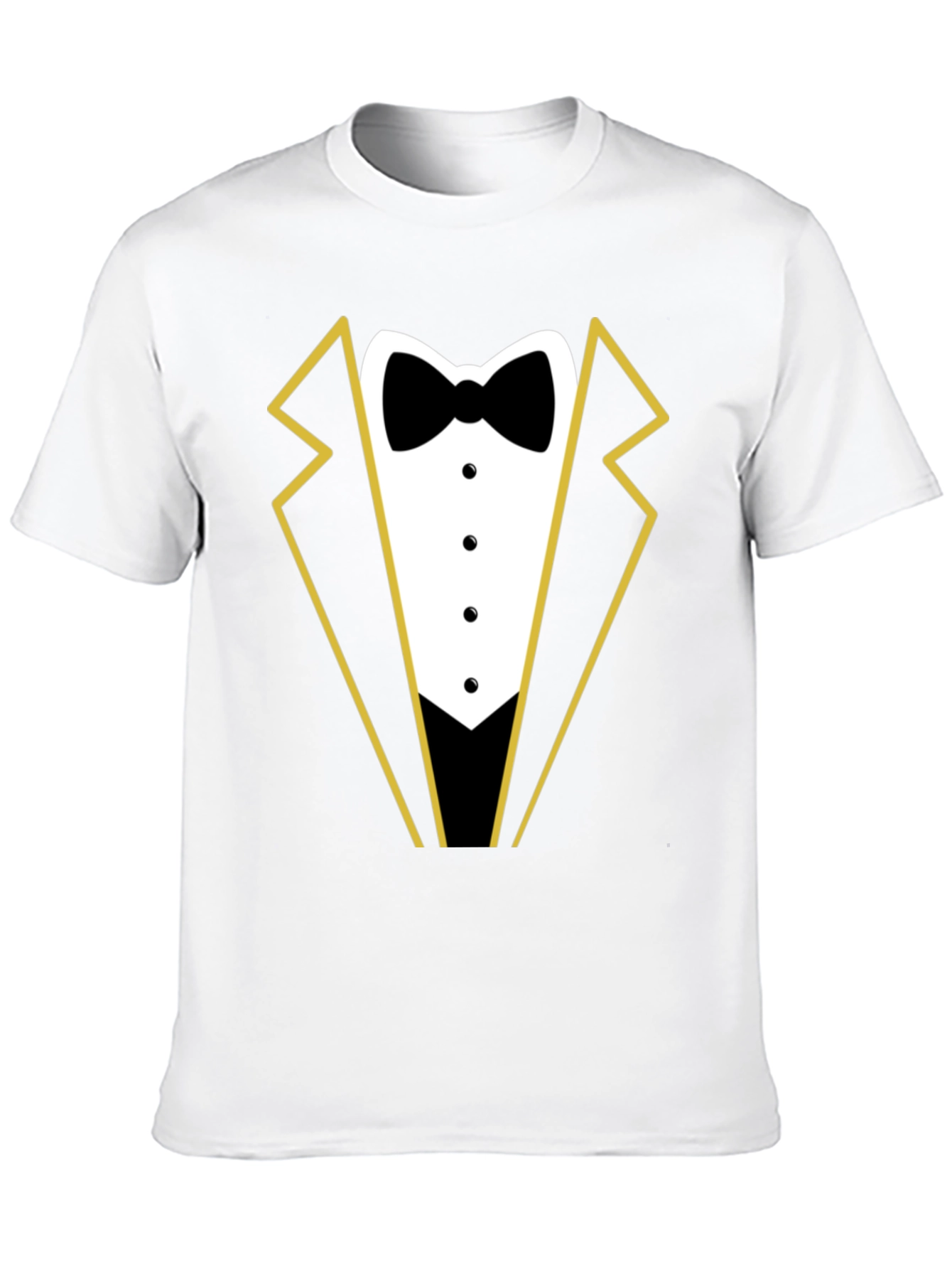 Black Tuxedo Graphic Tee - Formal Fun! view 10